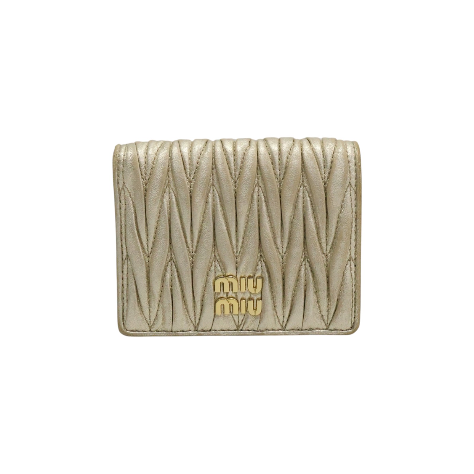 ミュウ ミュウ bifold wallet 5MV204