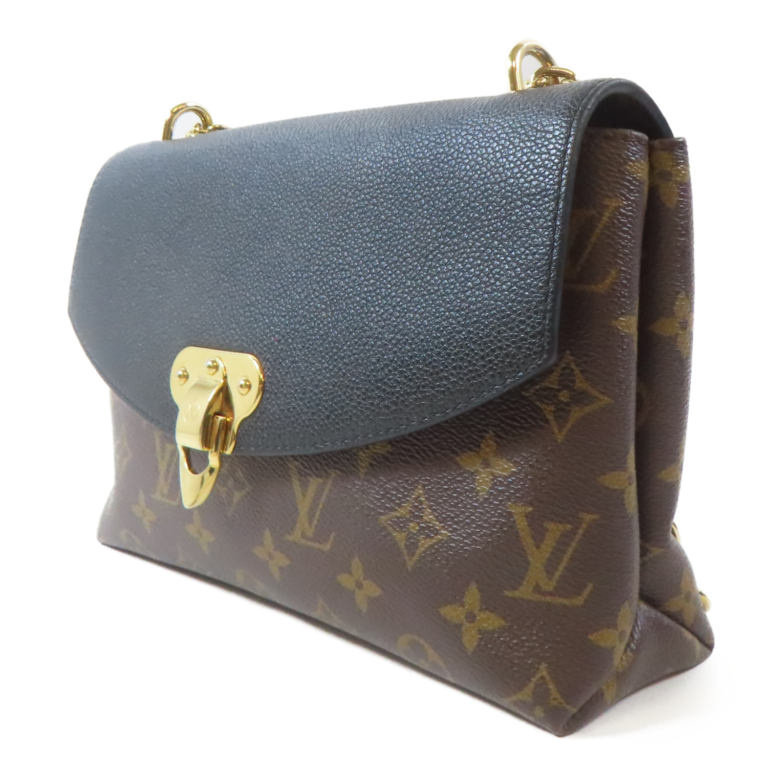 LOUIS VUITTON - yu_st LOUIS VUITTON LV Saint Placide Chain Shoulder Bag M43714