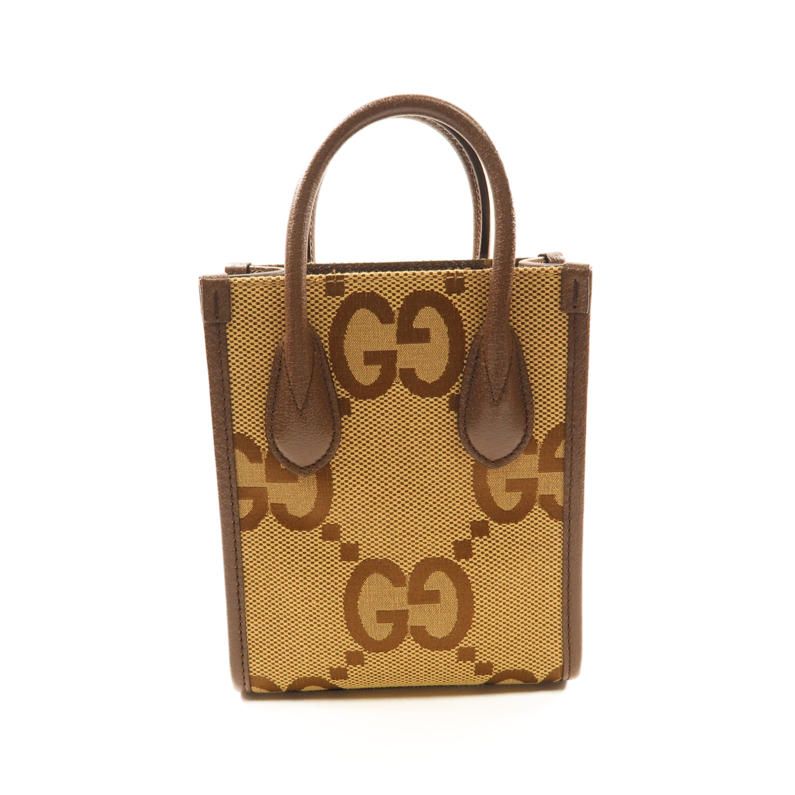 Gucci ハンドバッグ ベージュとブラウン IMG_1143.jpg