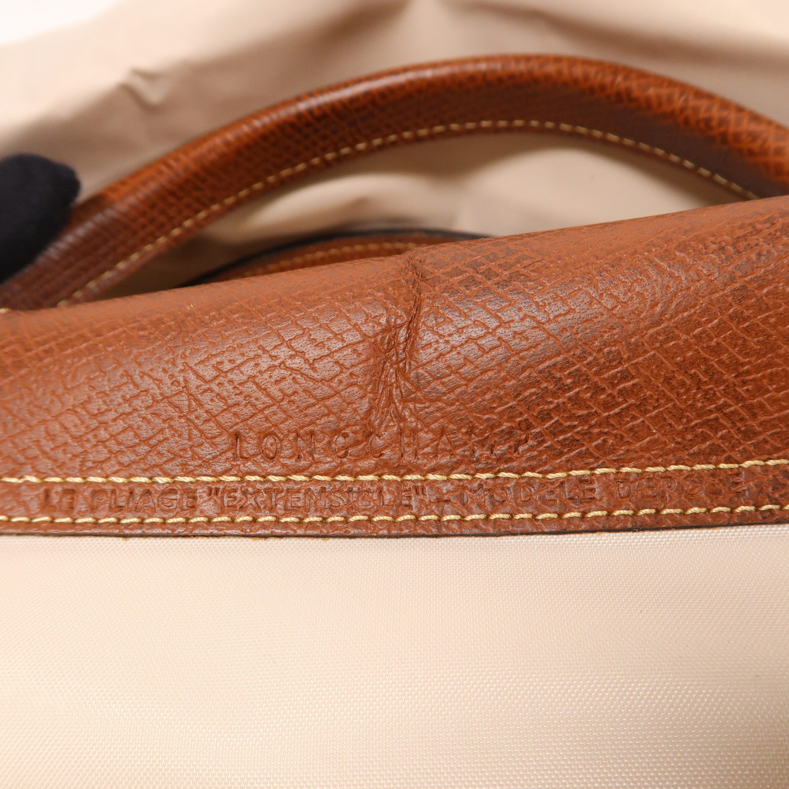 【極美品】LONGCHAMP トラベルバッグ 2way オールレザー シボ革 ロンシャン LONGCHAMP クラッチバッグ セカンドバッグ レザー