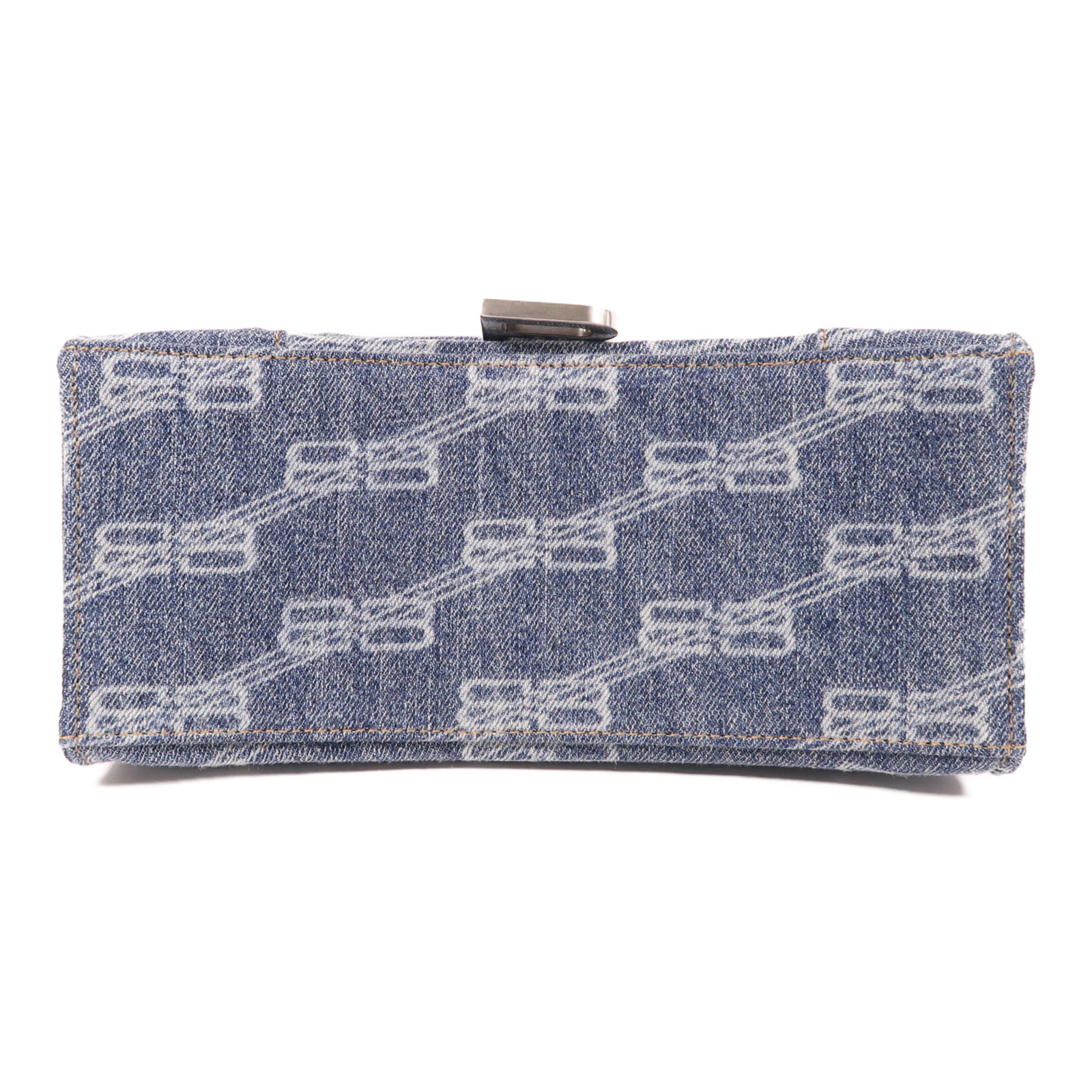 BALENCIAGA SHW Hourglass XS 2 Way Bag Denim Blue | eBay
