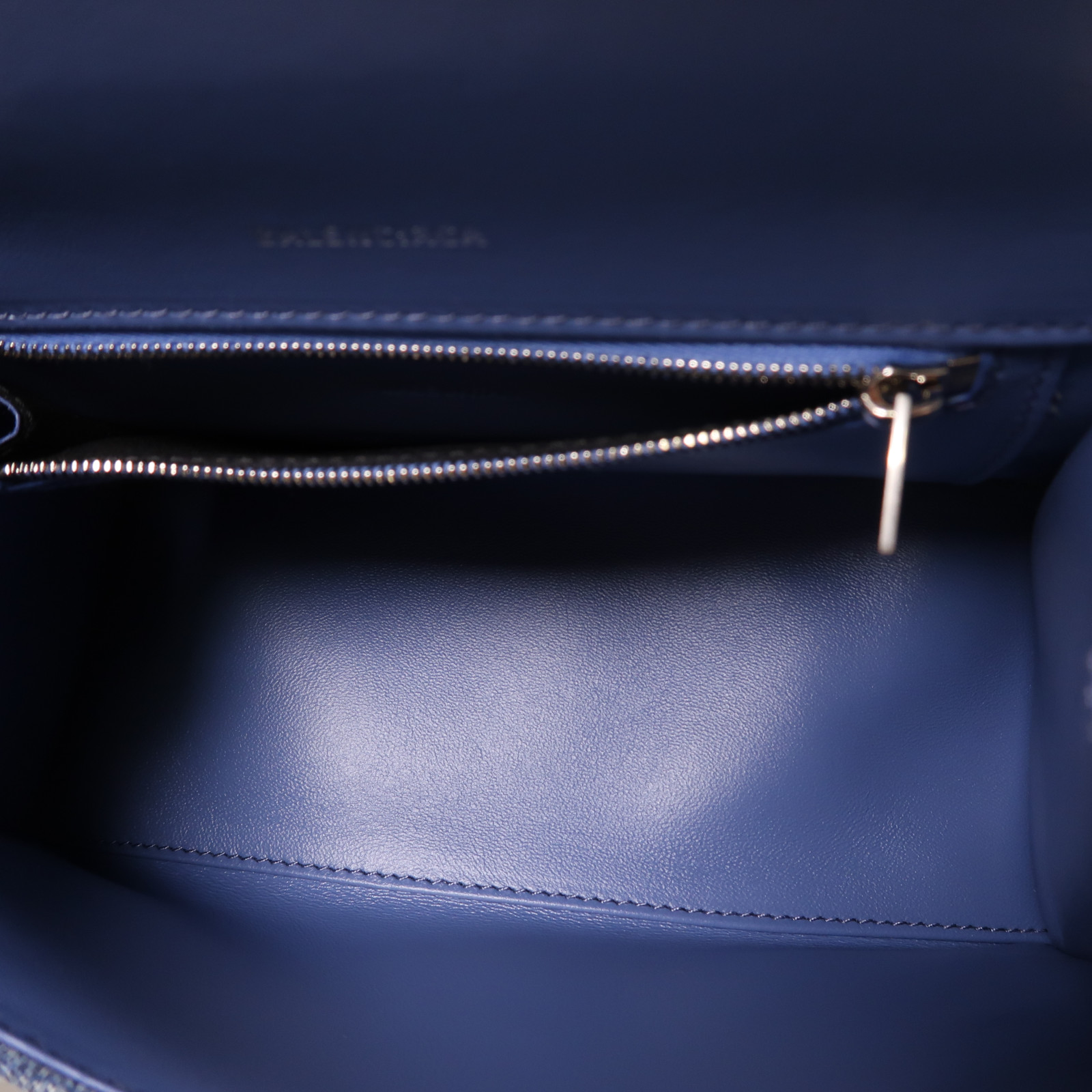 BALENCIAGA SHW Hourglass XS 2 Way Bag Denim Blue | eBay