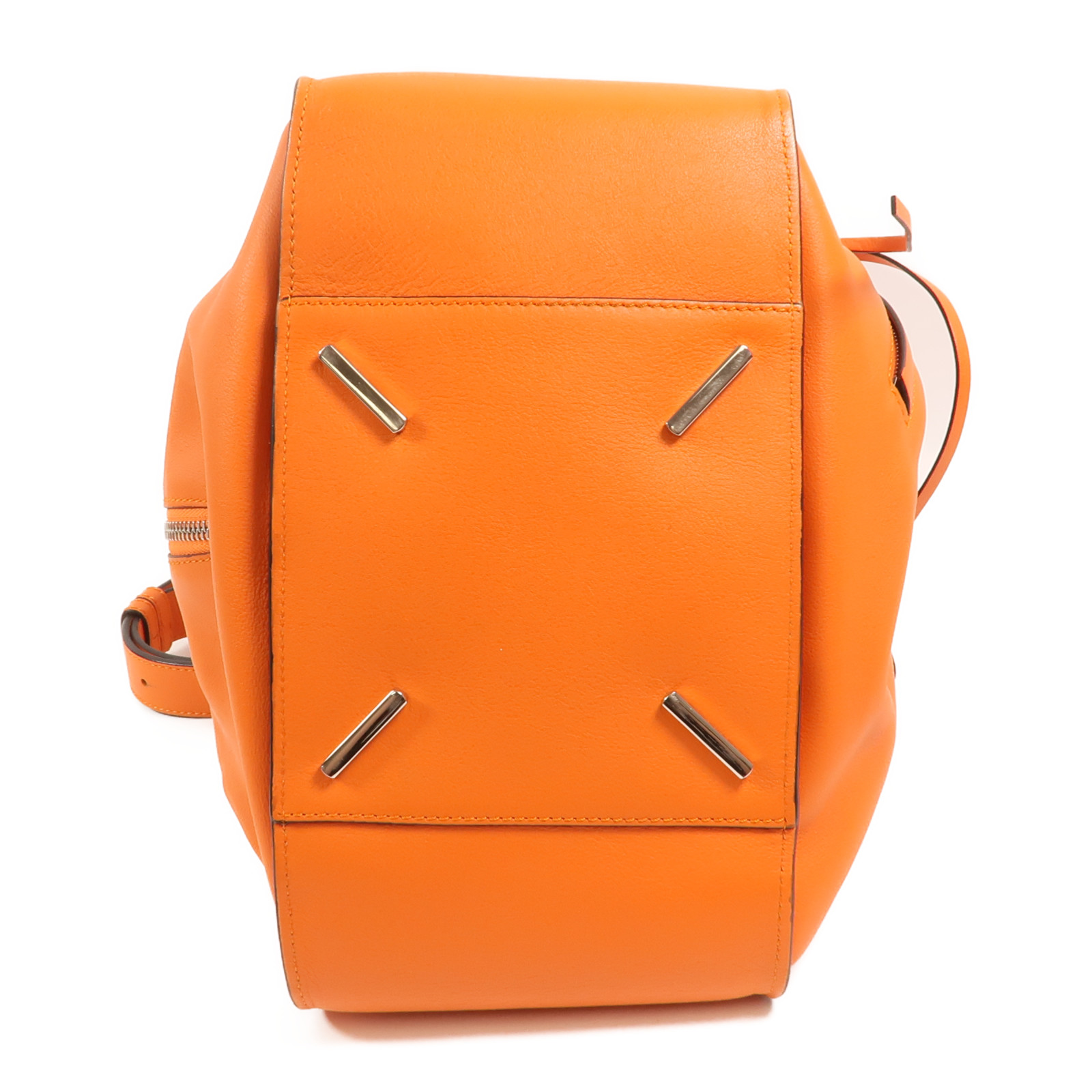 LOEWE SHW Hammock Small 2 way Shoulder Bag Calfskin Leather Orange