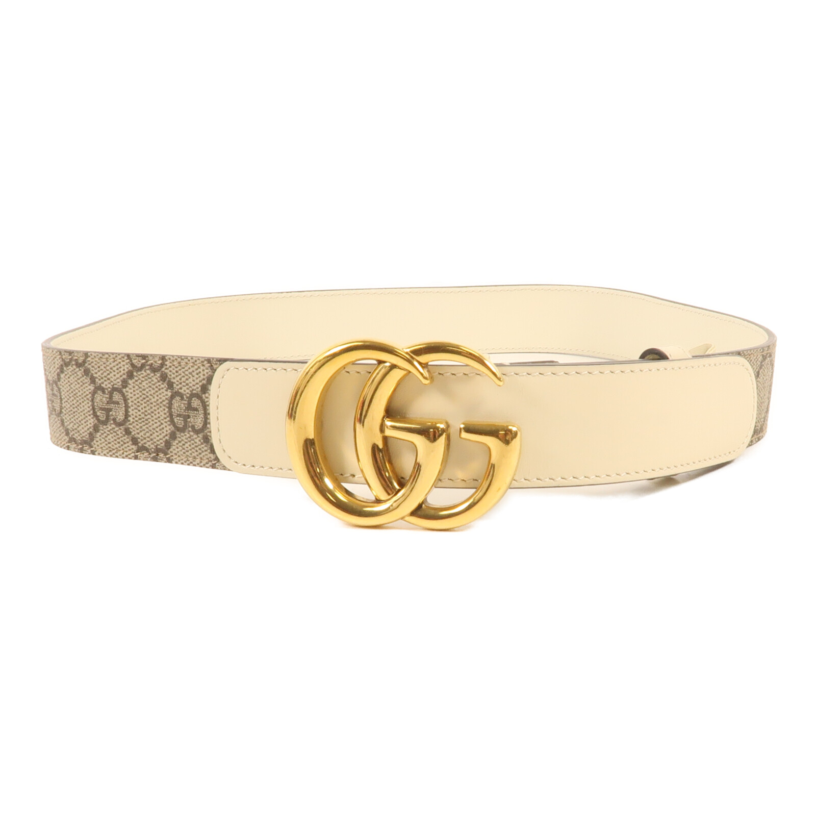 GUCCI GG GHW Belt 80cm Belt 625839.92TLC Calfskin Leather  display picture 3