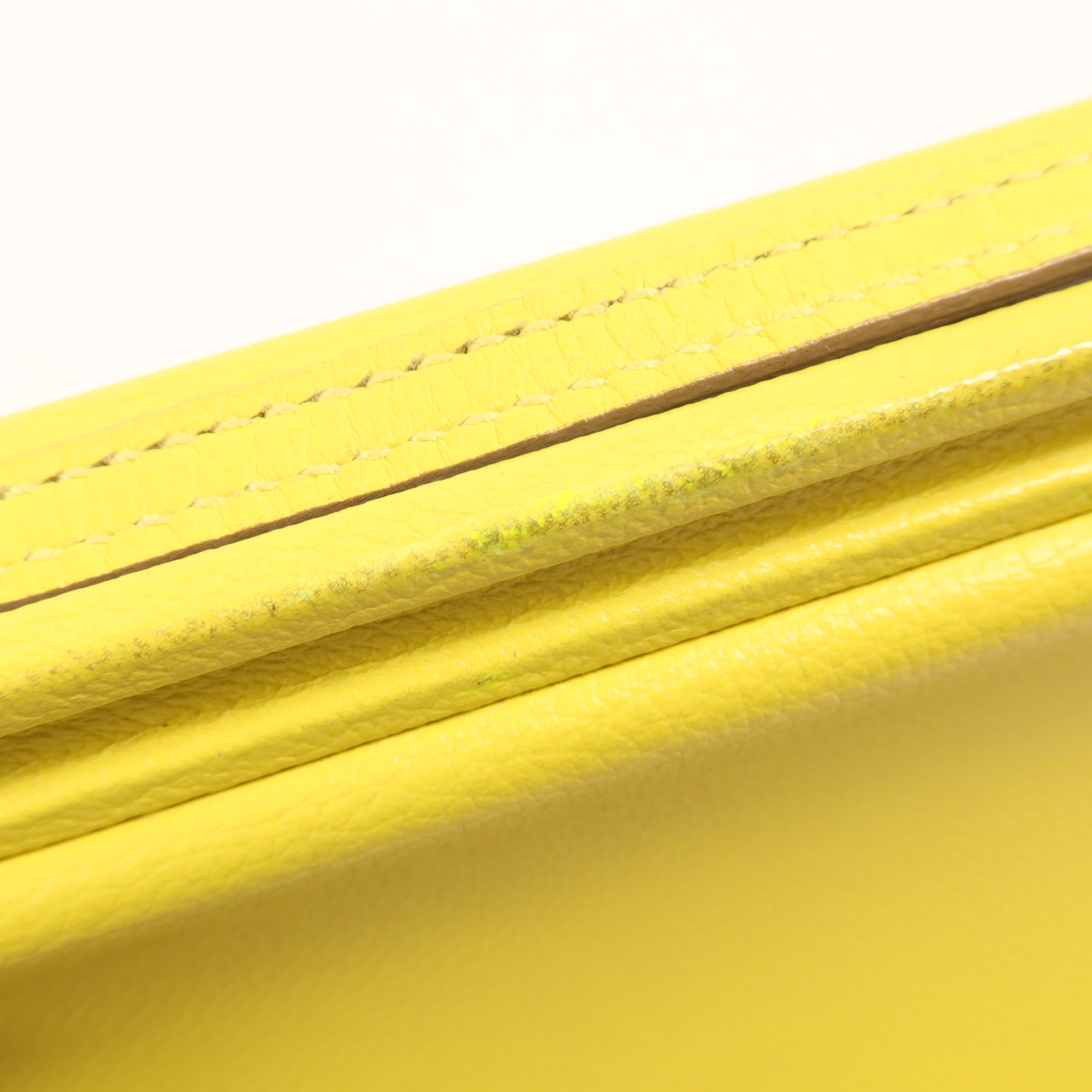 15%OFF* HERMES PHW Clic-H 21 Shoulder Bag Evercolor Leather Lime
