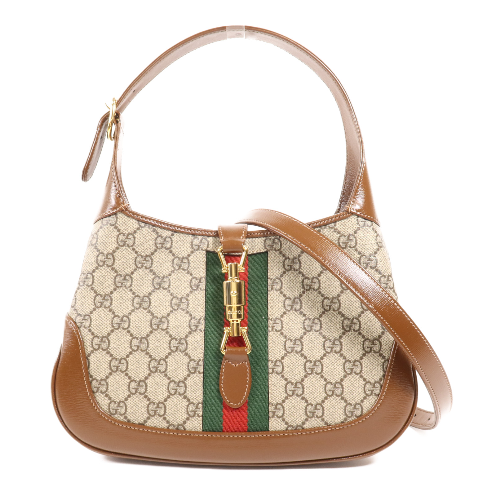 GUCCI GG GHW Jackie 1961 Small Shoulder Bag 636706 Calfskin