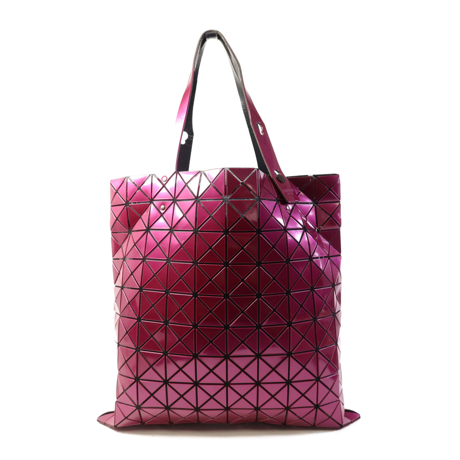BAO BAO ISSEY MIYAKE Tote Bag PVC Red Purple | eBay