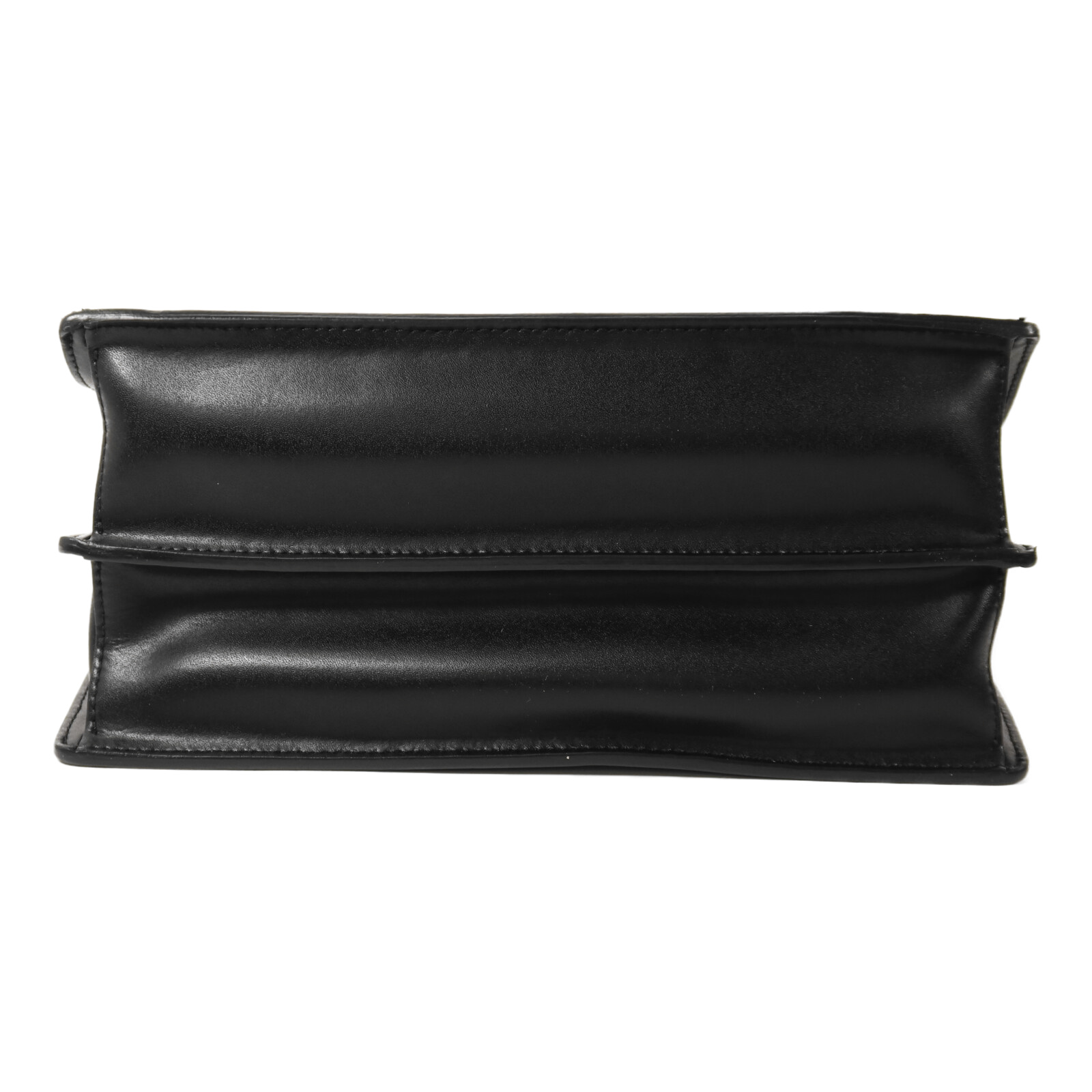 FENDI Kani 2 Way Shoulder Bag 8BT283 Calfskin Leather Black | eBay