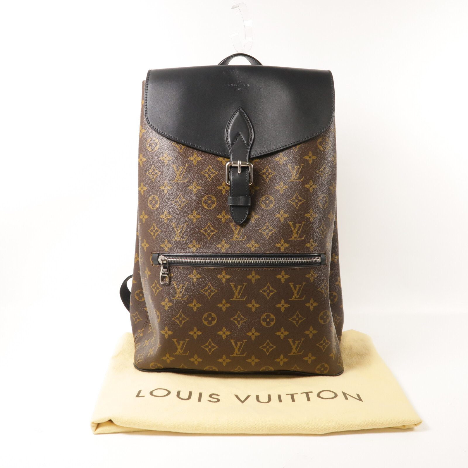 LOUIS VUITTON LV Palk Backpack M40637 Monogram Macassar Brown