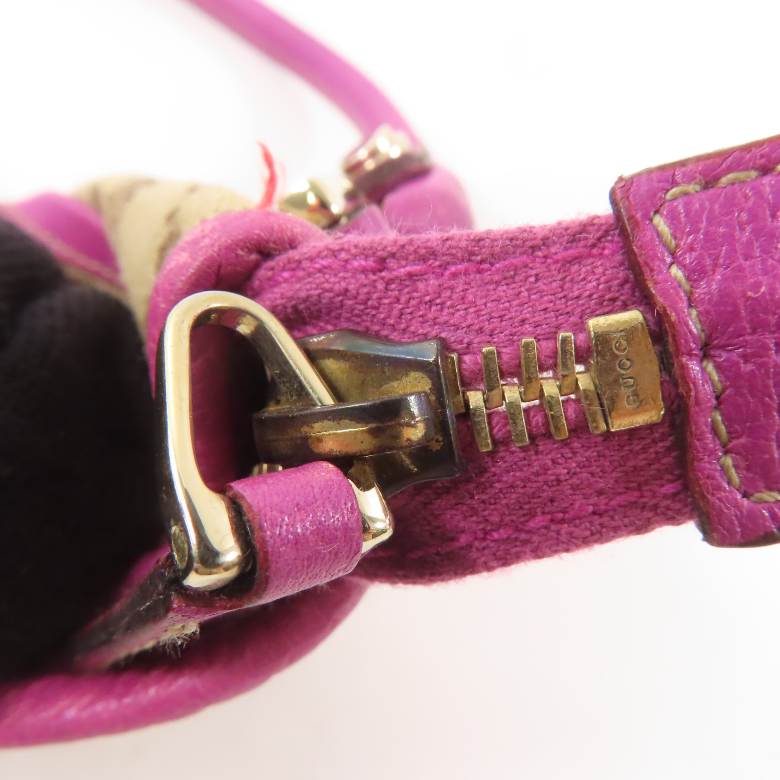 GUCCI LOUIS VUITTON D&G グッチ ヴィトン ドルガバ GUCCI Velvet Cordovan Lux Granada Kid GG Monogram Womens