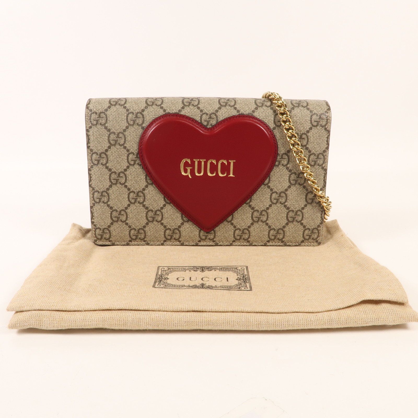 15%OFF* GUCCI GG GHW Shoulder Bag 648948 Calfskin Leather Brown | eBay
