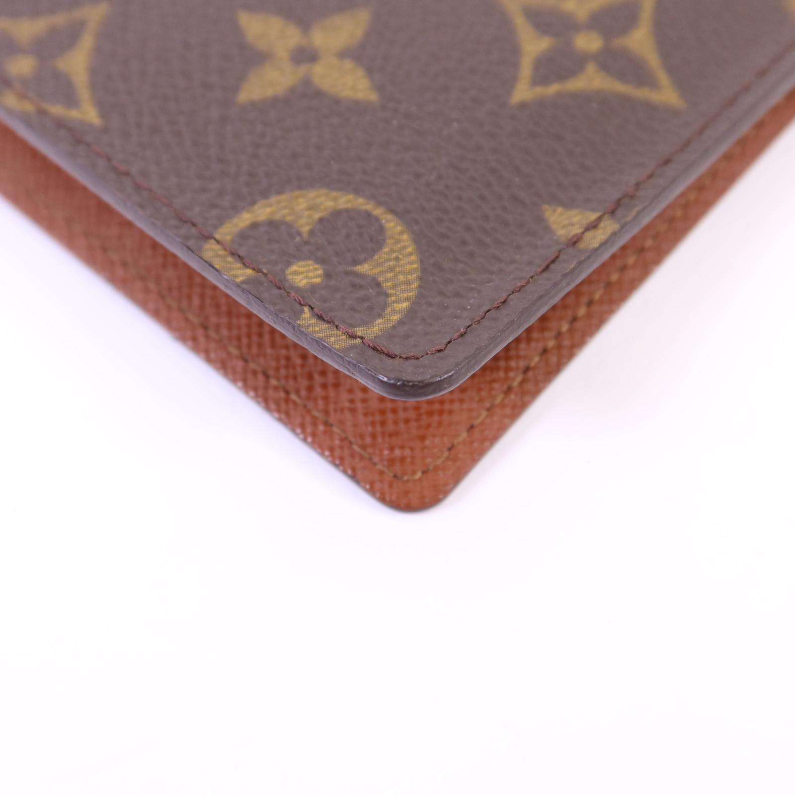 LOUIS VUITTON LV Card Case M60533 Monogram Brown | eBay