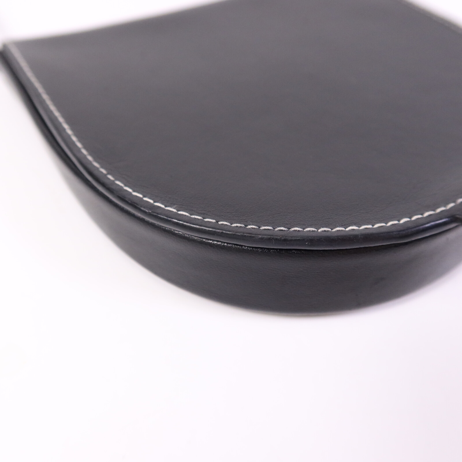 LOEWE Heel Pouch Small Shoulder Bag Calfskin Leather Black | eBay