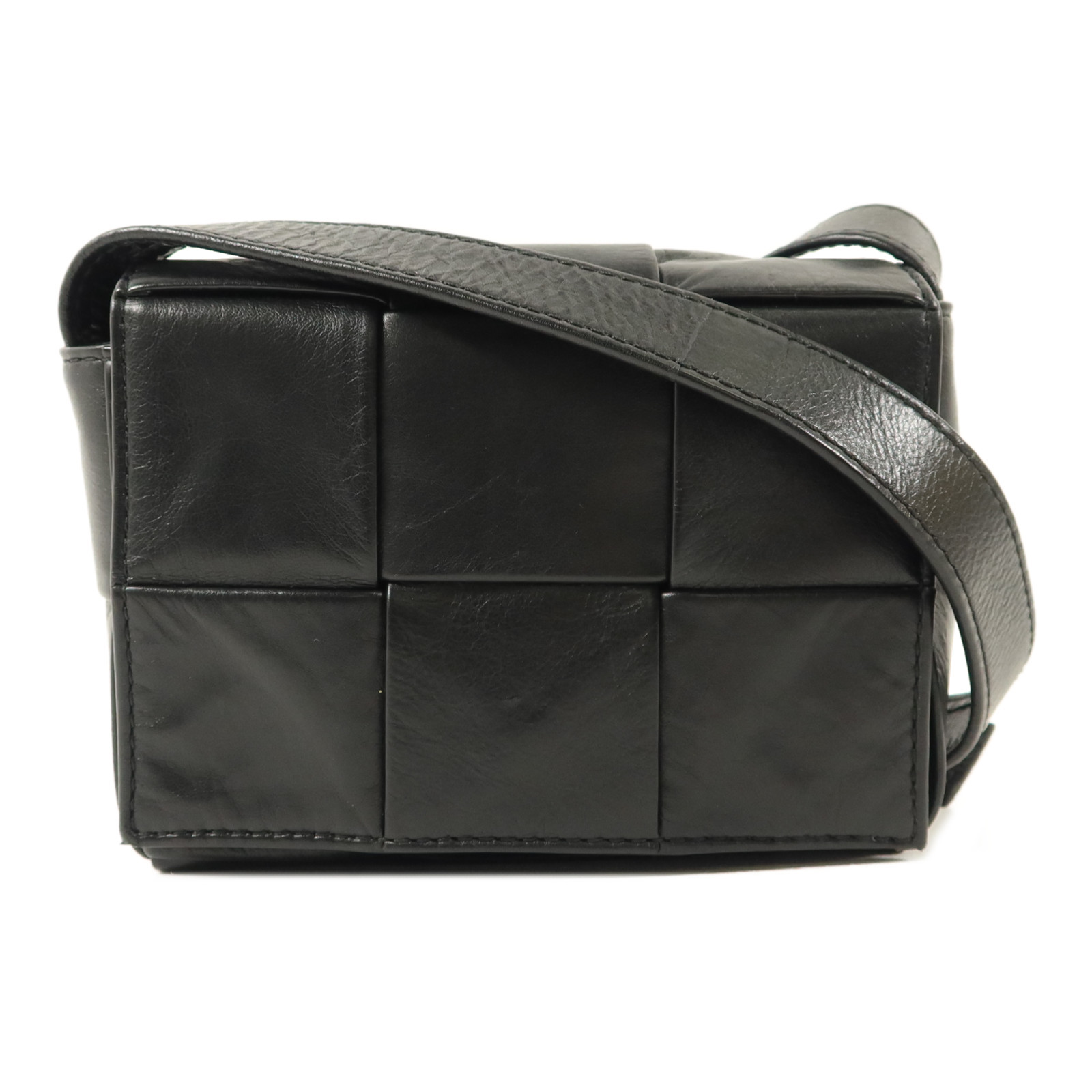 aug　BOTTEGA VENETA パイソン　小物入れ BOTTEGA VENETA BV Mini Cassette Shoulder Bag Calfskin Leather