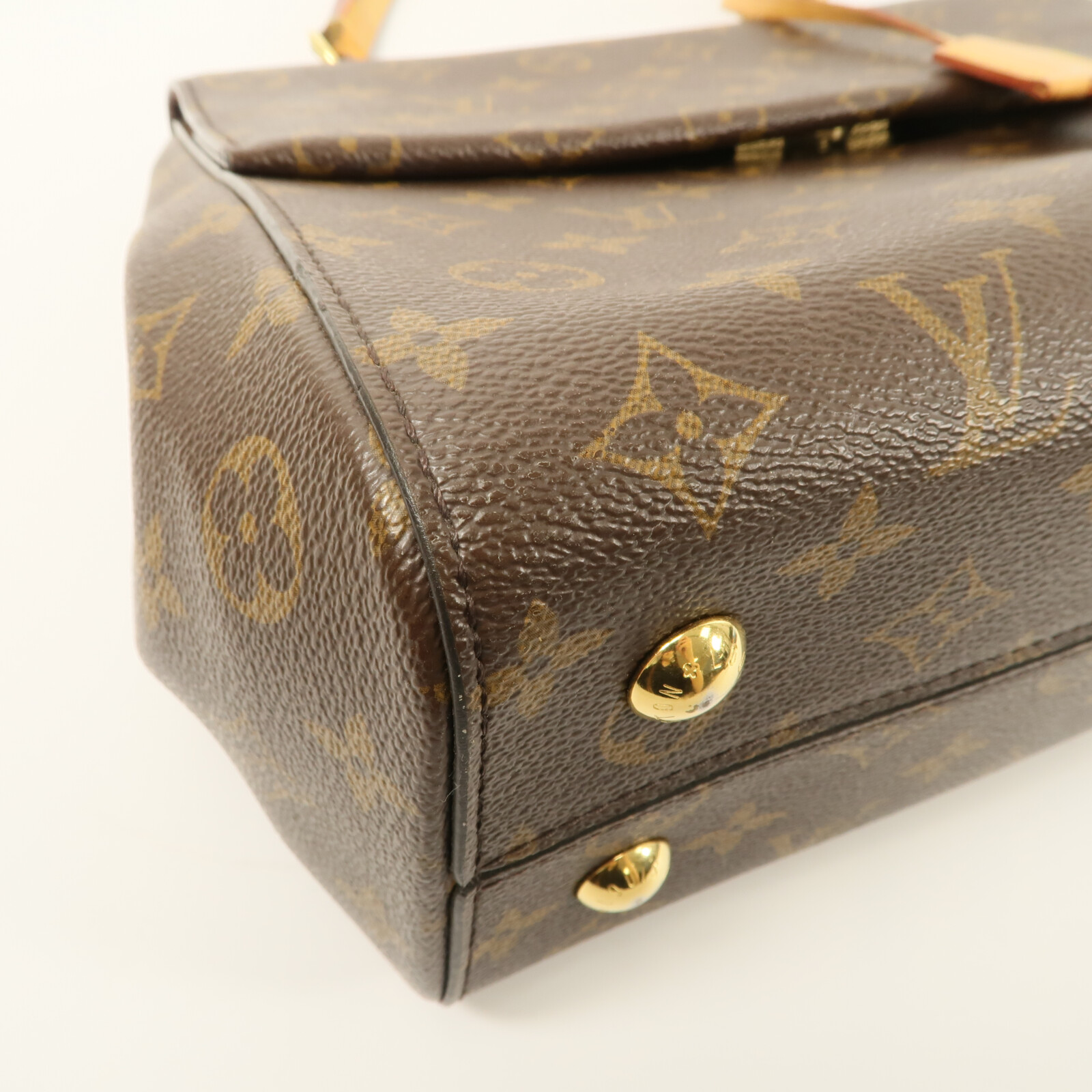 LOUIS VUITTON LV GHW Cluny MM 2 Way Shoulder Bag M42735 Monogram