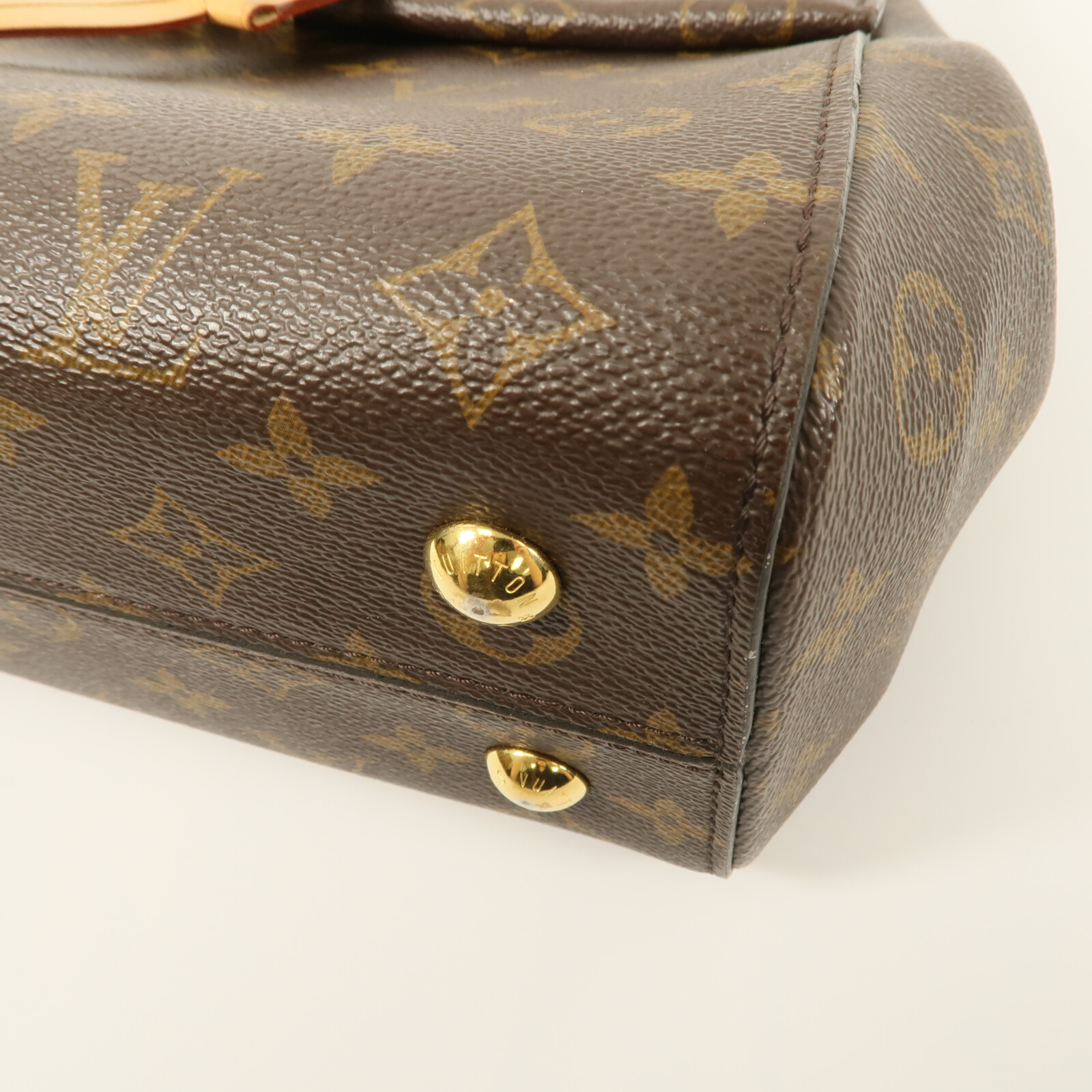 LOUIS VUITTON LV GHW Cluny MM 2 Way Shoulder Bag M42735 Monogram