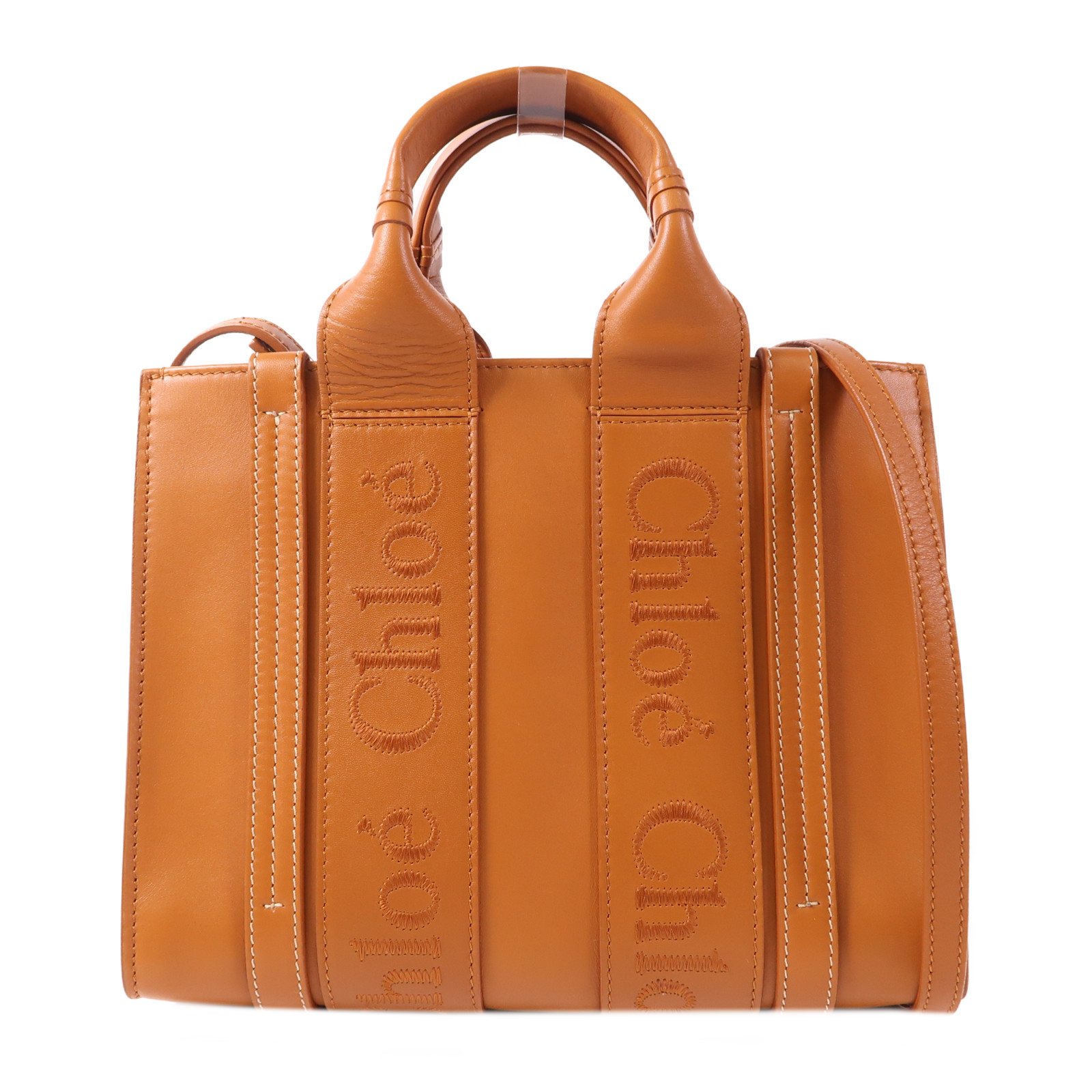 MS Chloe パディントン ミニ　ハンドバッグ　ブラウン系オレンジ MS Chloe パディントン ミニ ハンドバッグ ブラウン系オレンジ Chloe