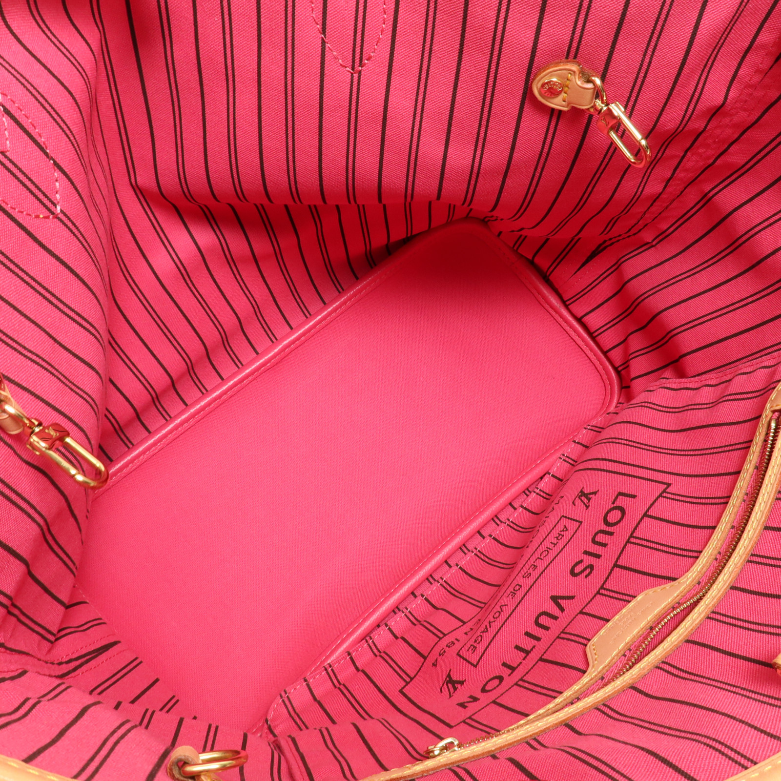 LOUIS VUITTON LV Neverfull Bandoulière Inside Out MM M12257