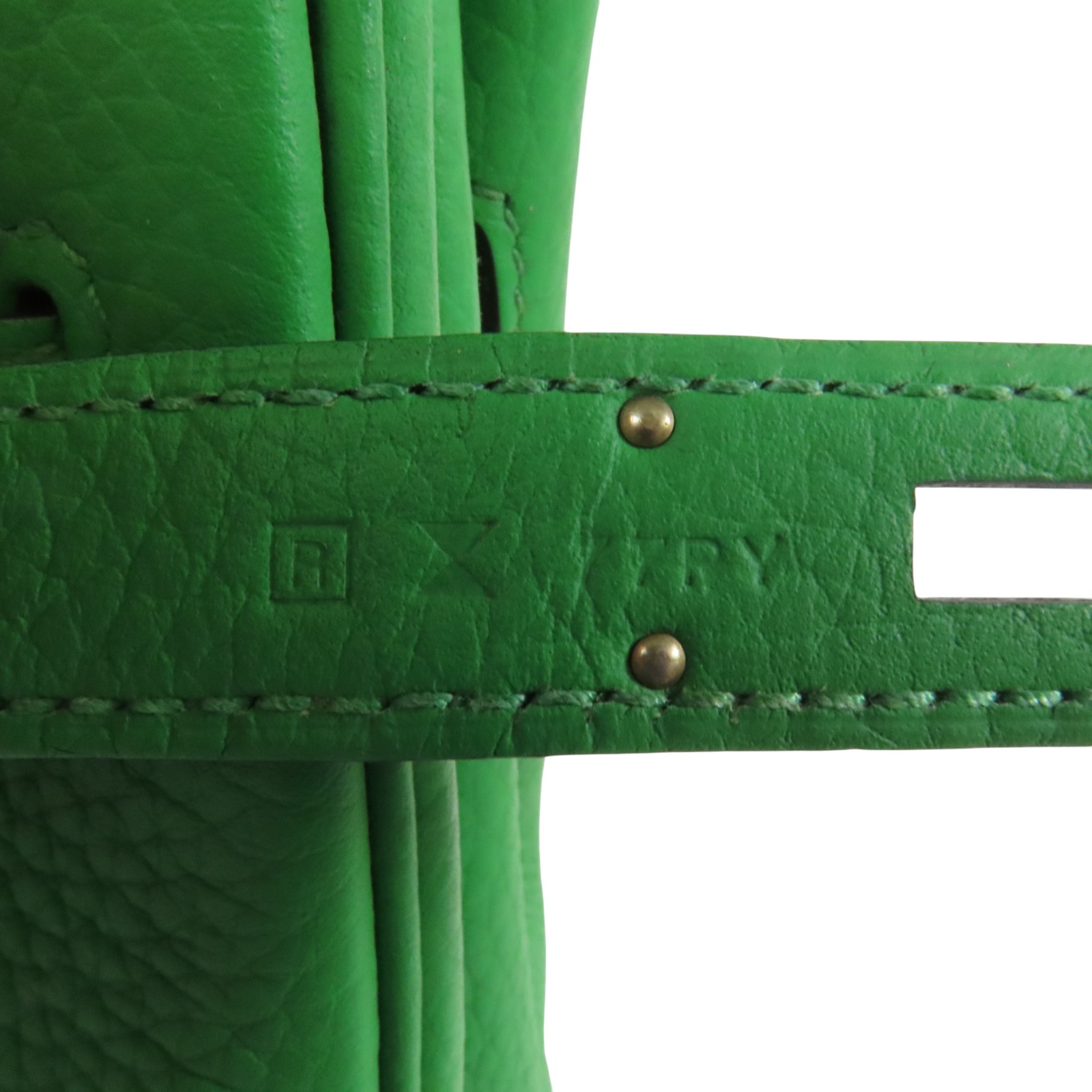 15%OFF* HERMES PHW Birkin 30 Handbag Clemence Leather 1K Bambou