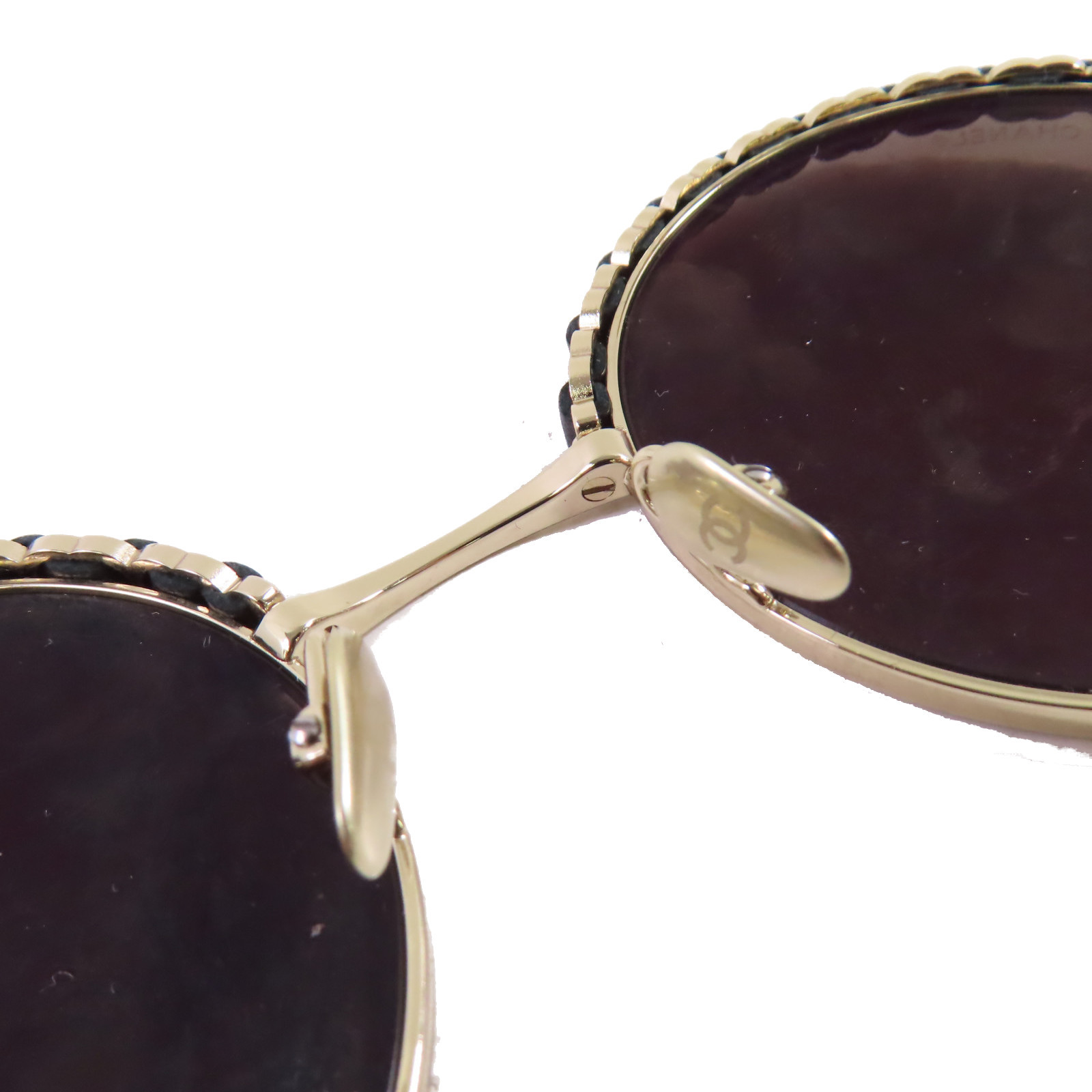CHANEL Sunglasses: Oval Sunglasses, acetate & nylon