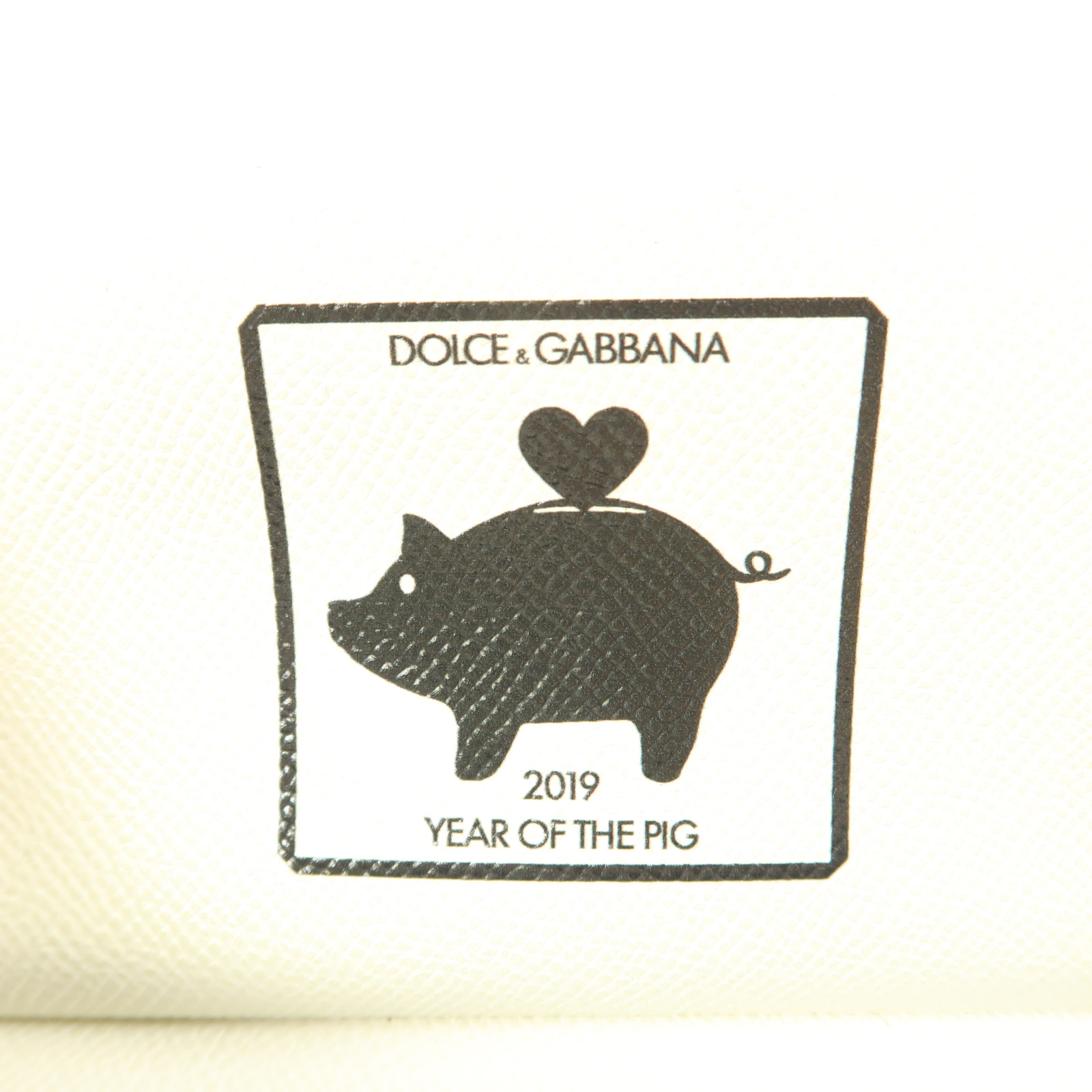 トートバッグ Dolce & Gabbana SS25 (BB6003 BO8558H945) Dolce & Gabbana D&G GHW 2Way Shoulder Bag Family Pig Bianco