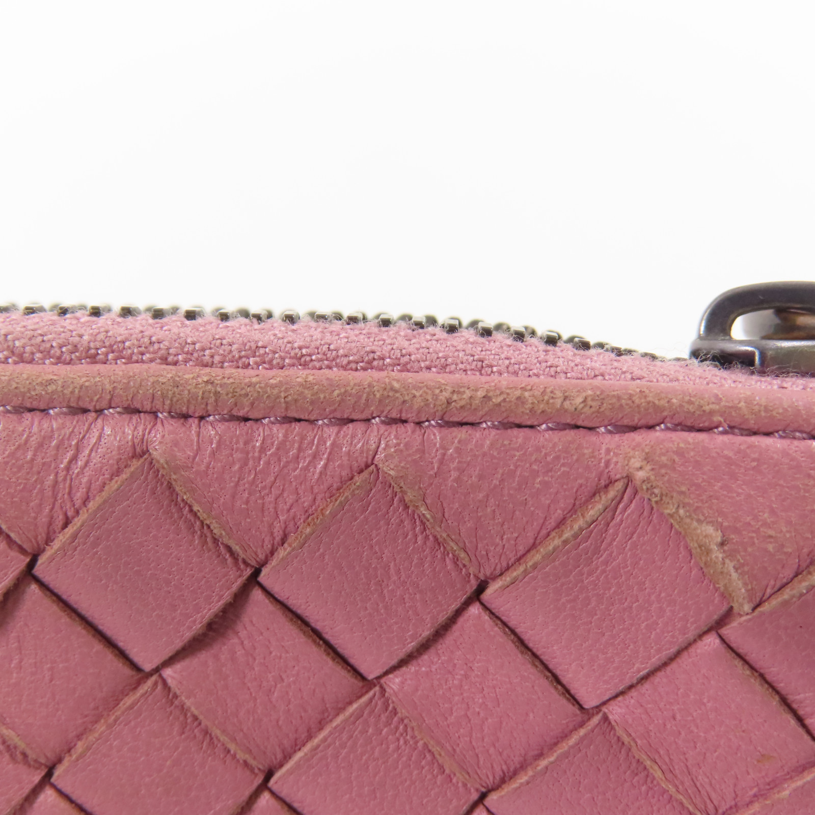 BOTTEGA VENETA Pouch Leather Pink | eBay