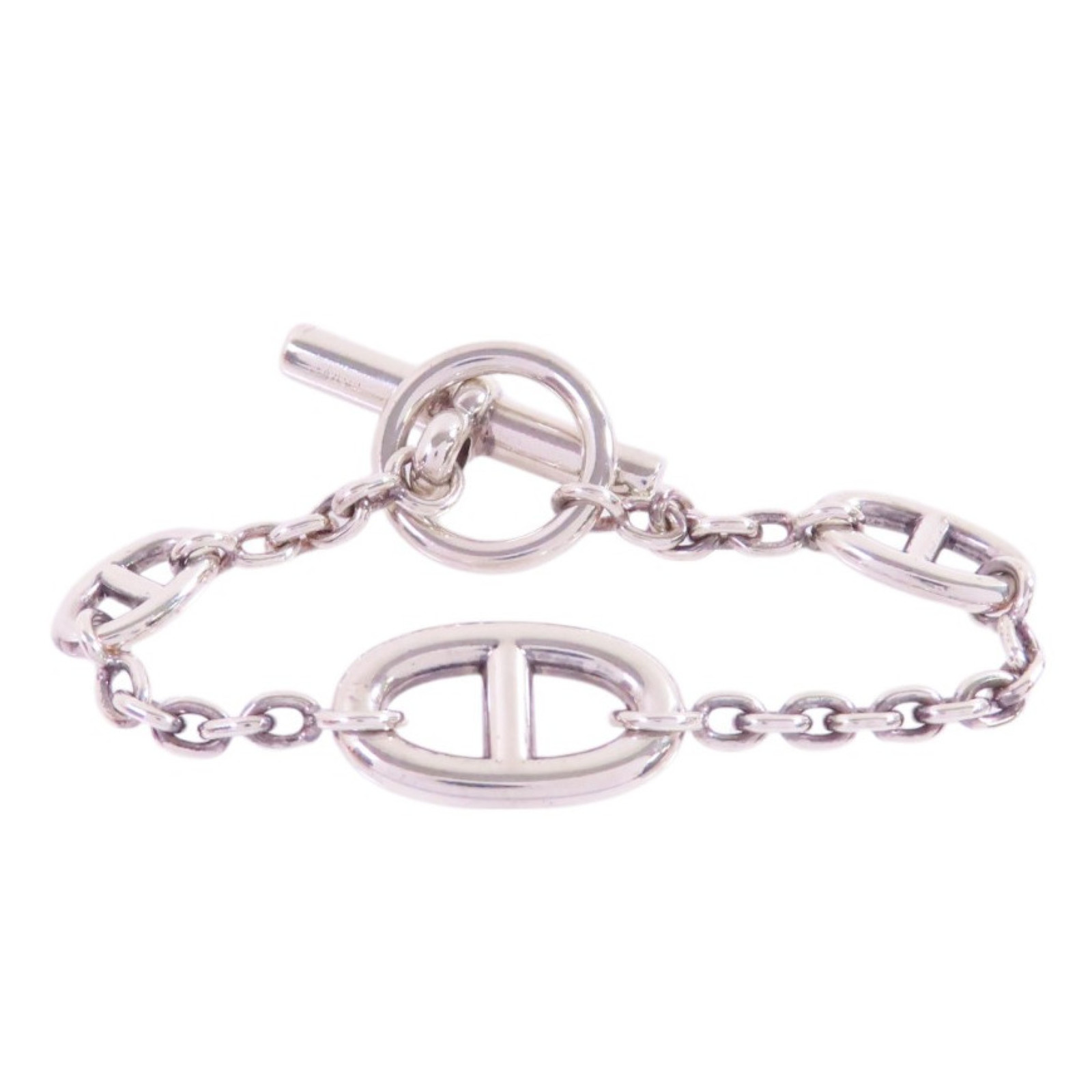 正規品　HERMES ID bracelet p ✖️ SV925 HERMES PHW Farandole Bracelet 925 Sterling Silver | eBay