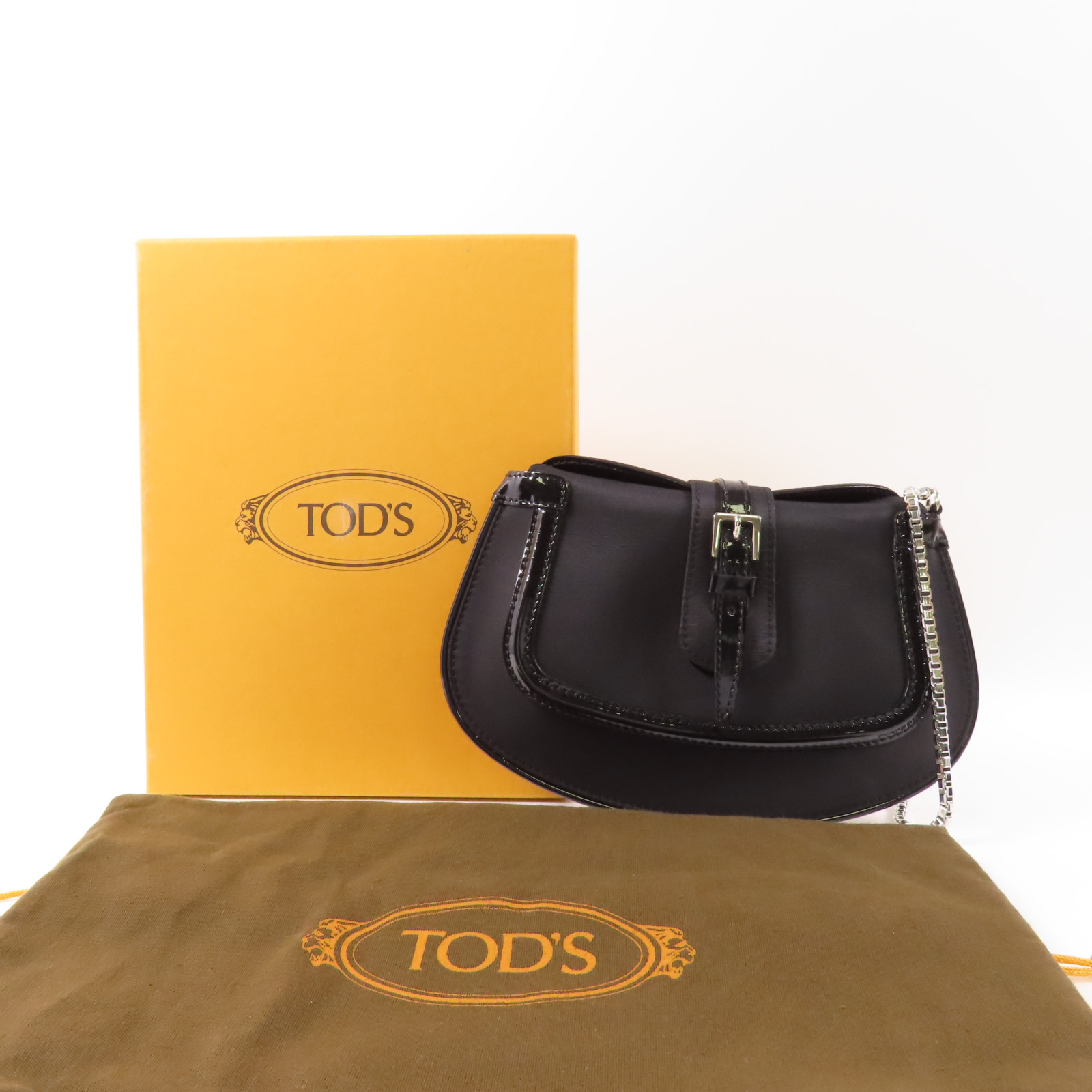 【関税＆送料込み】Tod'S Small Clutch Bags TOD'S SHW Clutch Bag Nylon Black | eBay