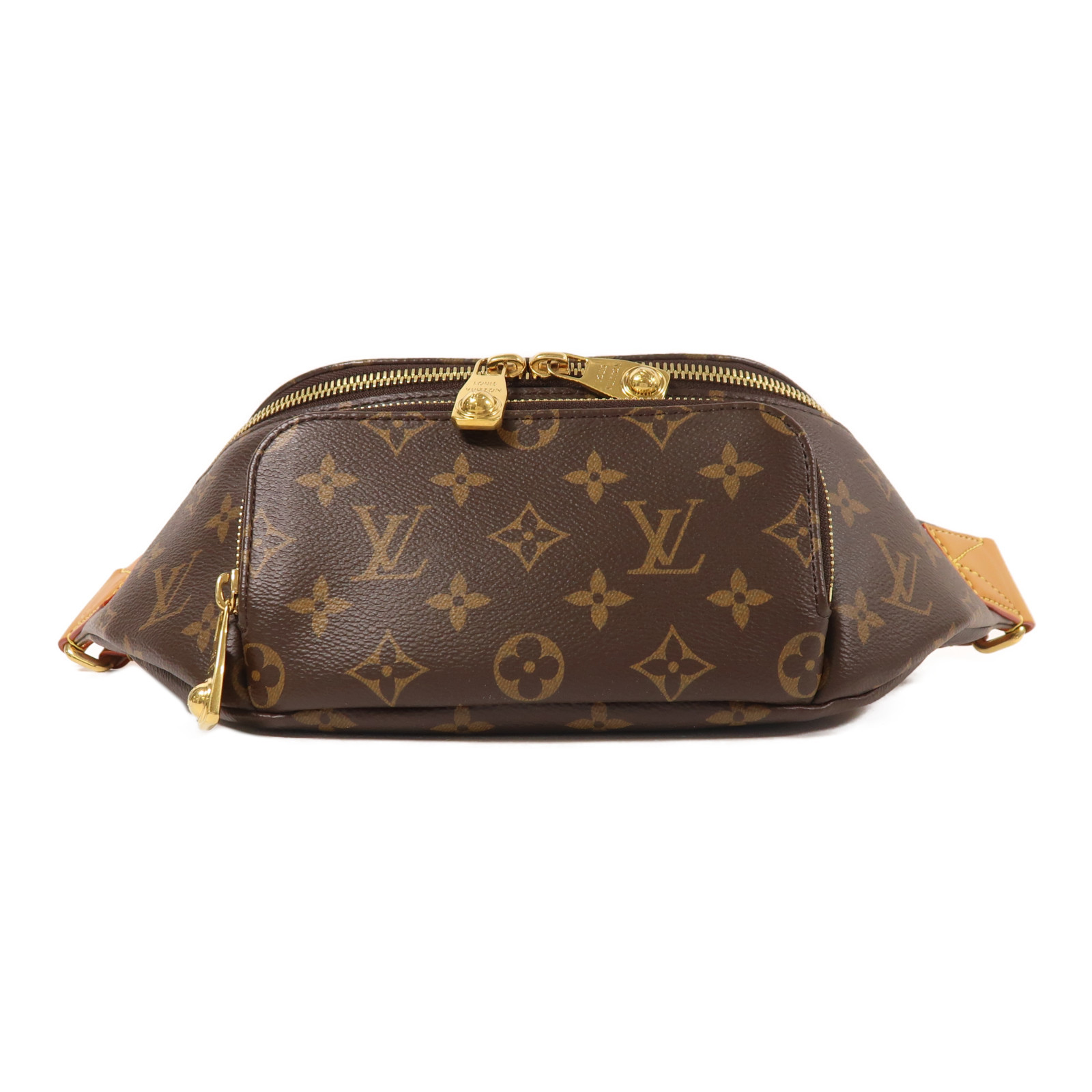 Louis Vuittonラッシュ・バムバッグ　M14019 LOUIS VUITTON LV GHW Rush Bumbag Waist Bag M14019 Monogram Brown