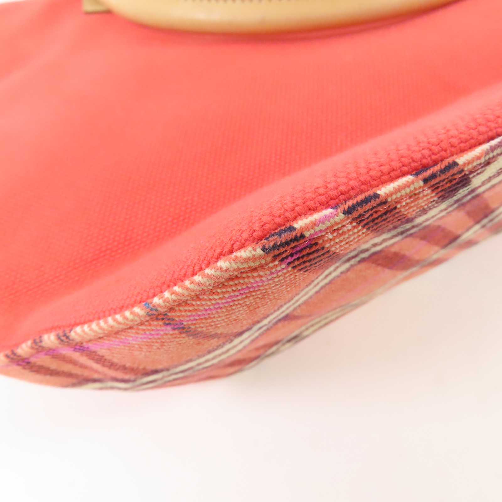 Burberry 8109789A9534 関税送料込 BURBERRY BLUE LABEL SHW Handbag ZA404-834-45 Canvas Orange