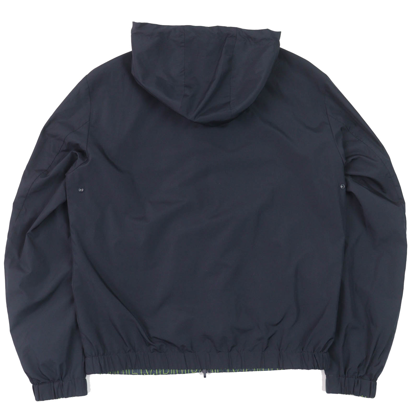 EMPORIO ARMANI Nylon jacket Navy Light Green polyester mens 44