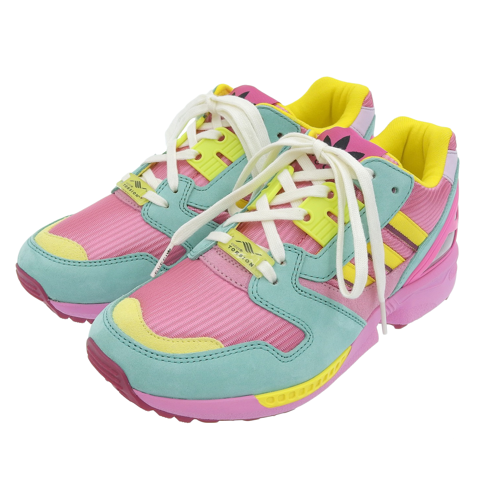 Pristine GUCCI×adidas sneakers TORSION ZX8000 Pink multi Women