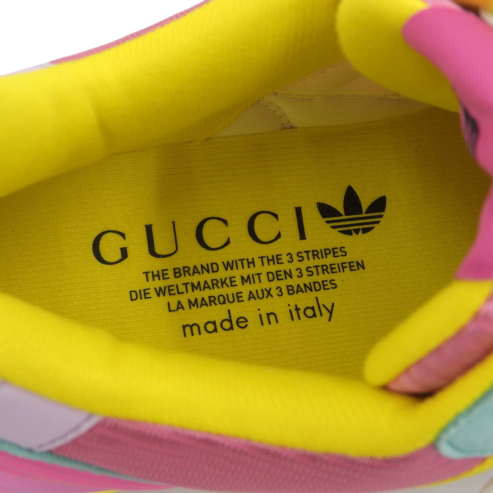 Pristine GUCCI×adidas sneakers TORSION ZX8000 Pink multi Women