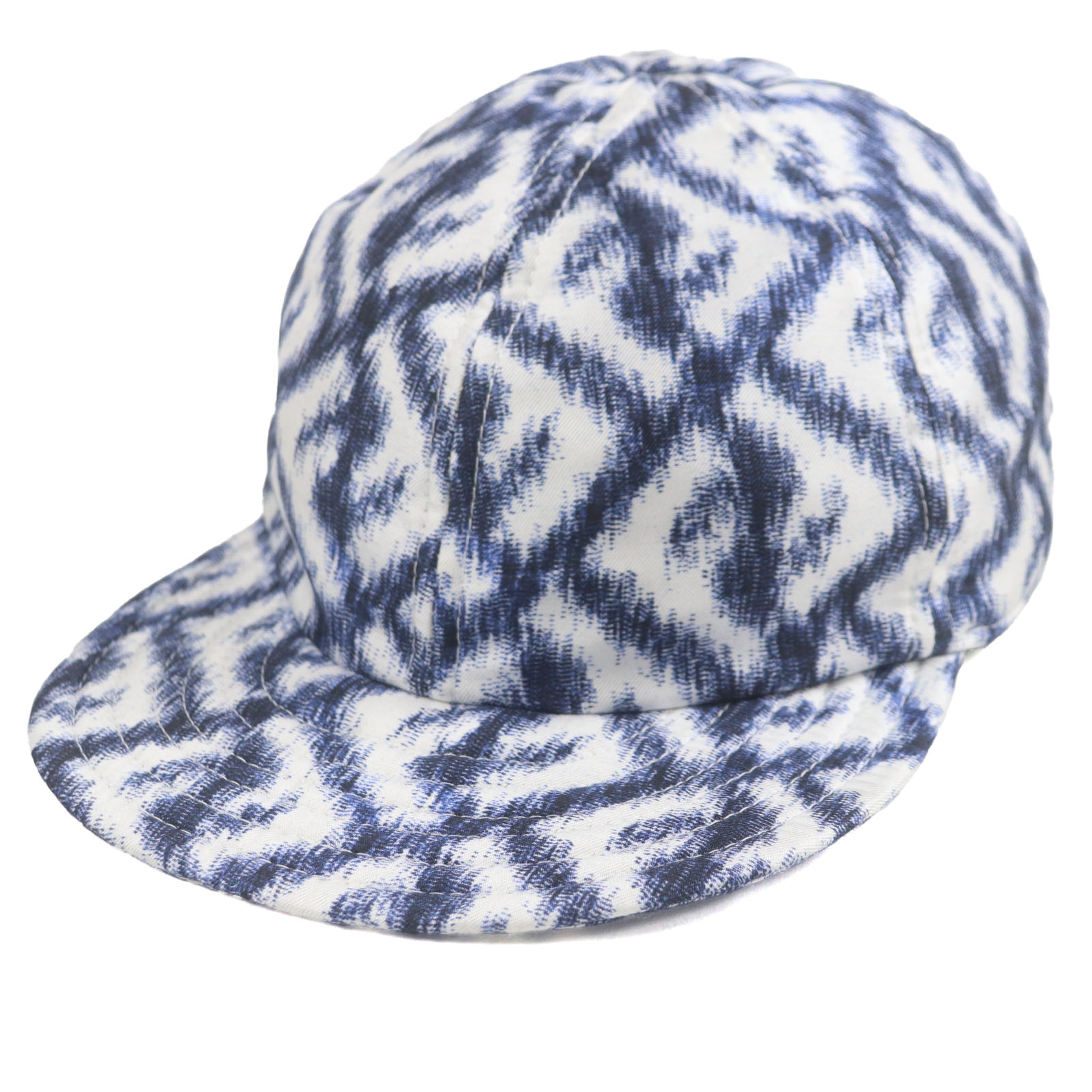 Pristine FENDI cap All-over pattern baseball hat Blue white 