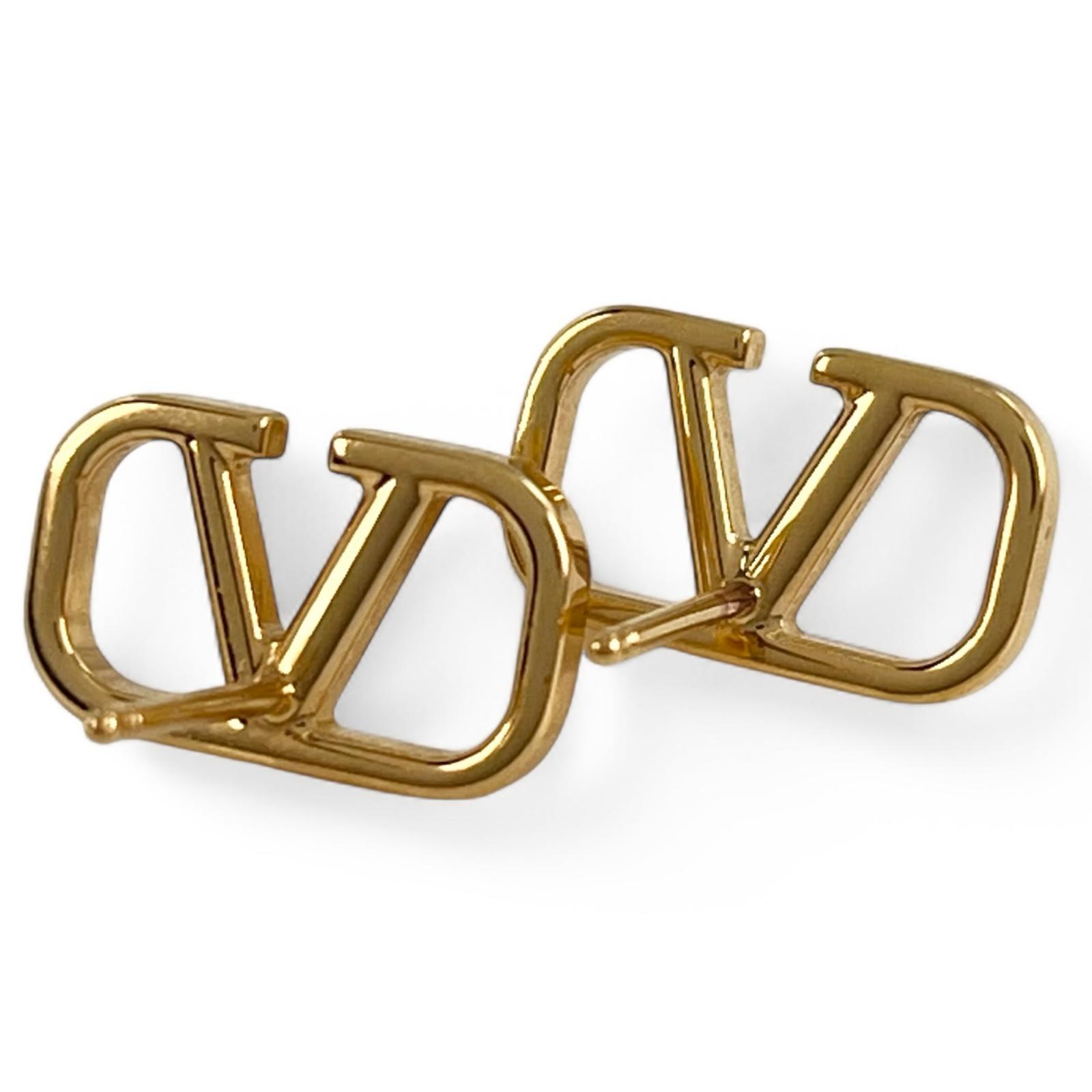 Pristine Valentino Garavani Pierce Signature Binaural gold Women
