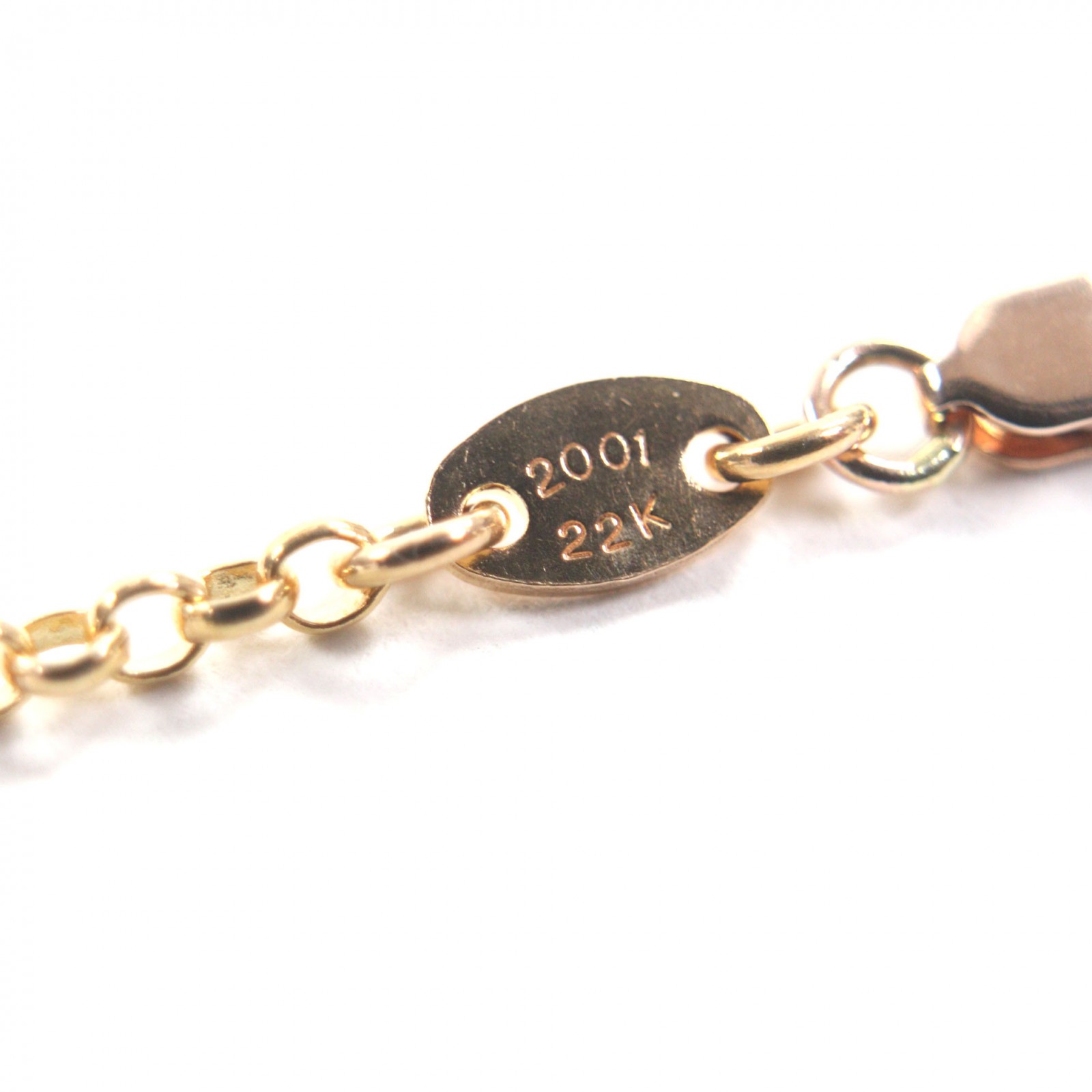 Great CHROME HEARTS Necklace Roll Chain gold 22K mens | eBay