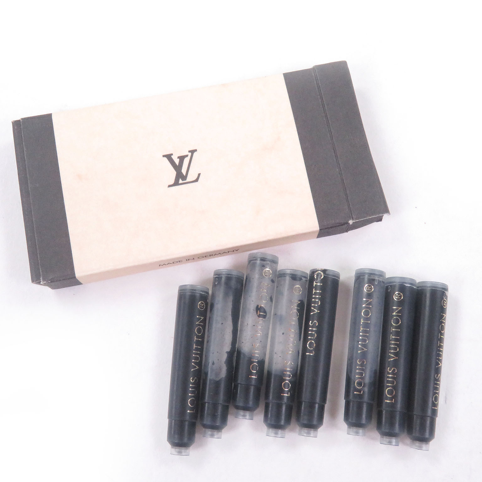 天*水様 LOUIS VUITTON ルイ・ヴィトン ドックラッカー Very Good LOUIS VUITTON fountain pen Dock lacquer Cap type black