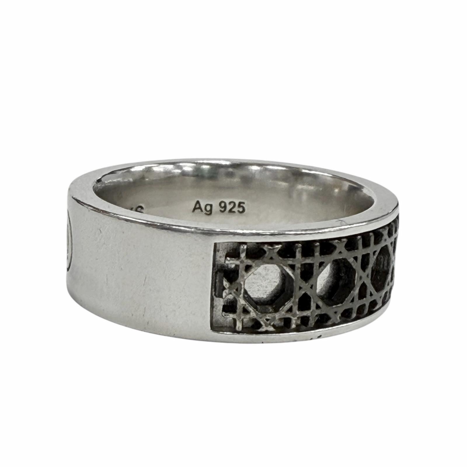 Great DIOR Ring Canage Worn by BTS's Jimin Silver AG925 mens XS