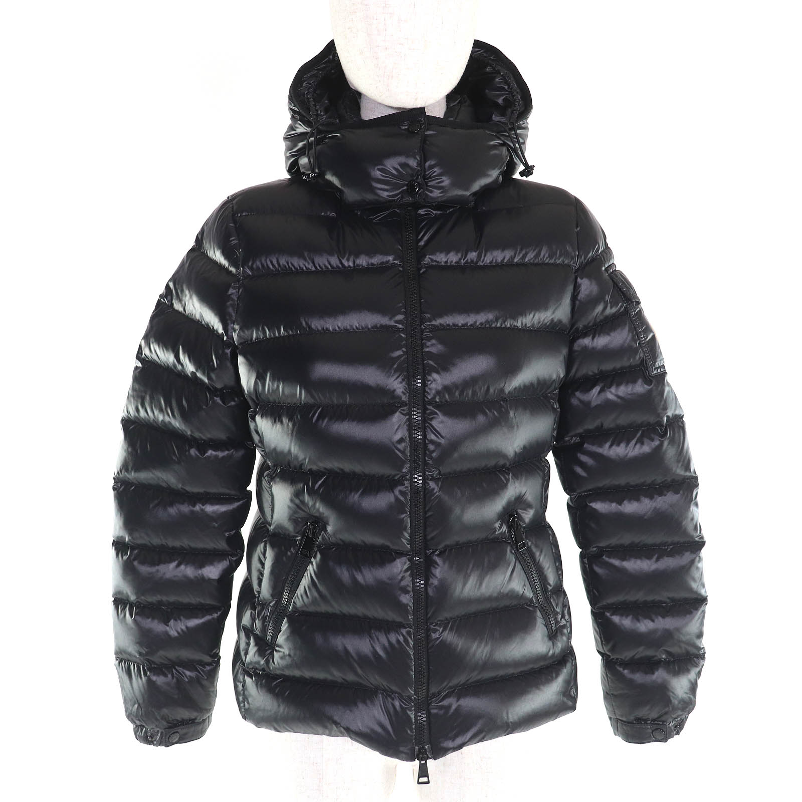 美品MONCLER BADY ショートダウンジャケット ブラック サイズ0 