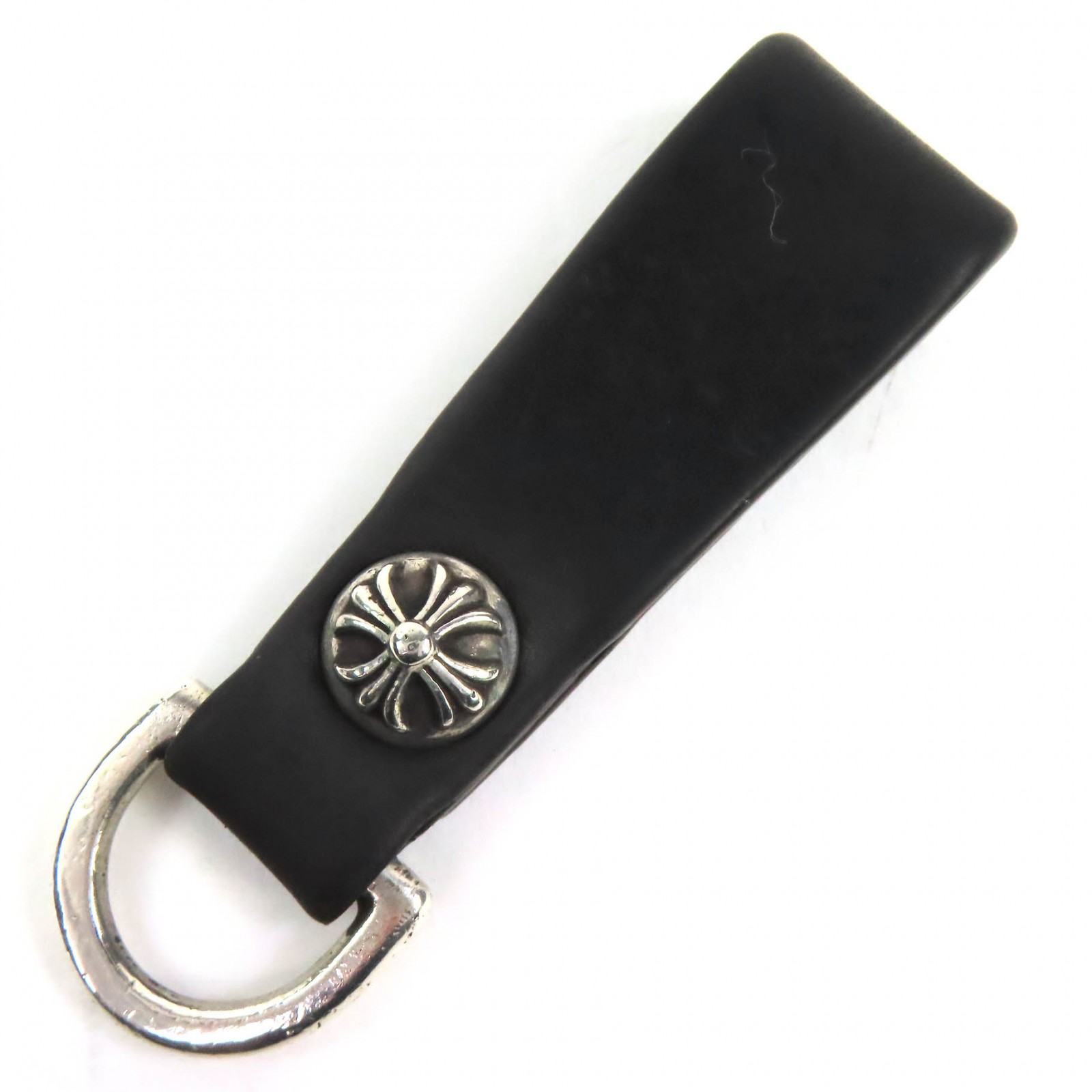 小物 Chrome Hearts BELT LOOP CROSS BALL DRING Great CHROME HEARTS Crossball D-ring belt loop keychain with