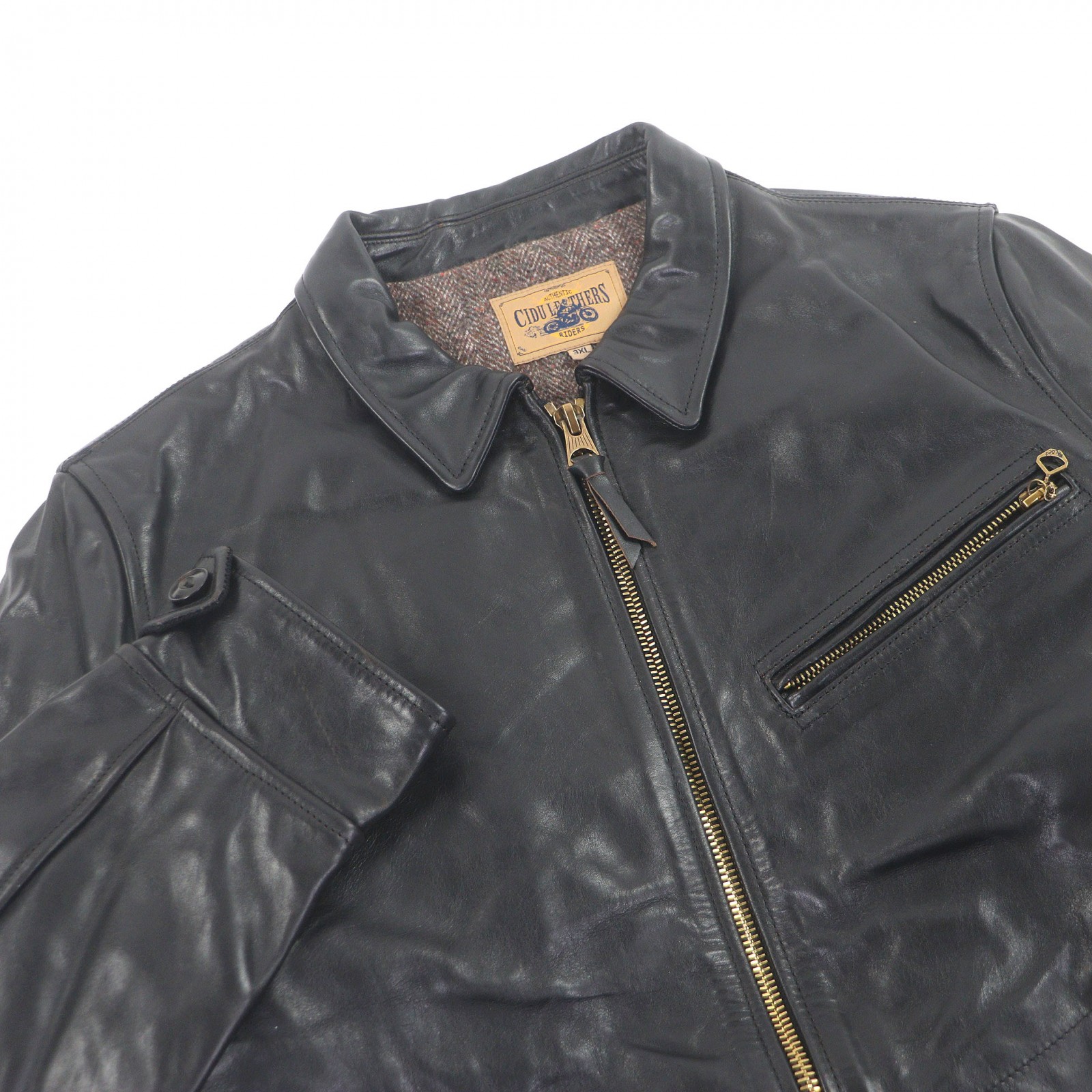 1/17(土)迄の特価！雰囲気抜群『CIDU LEATHERS』水牛革馬革コンビ