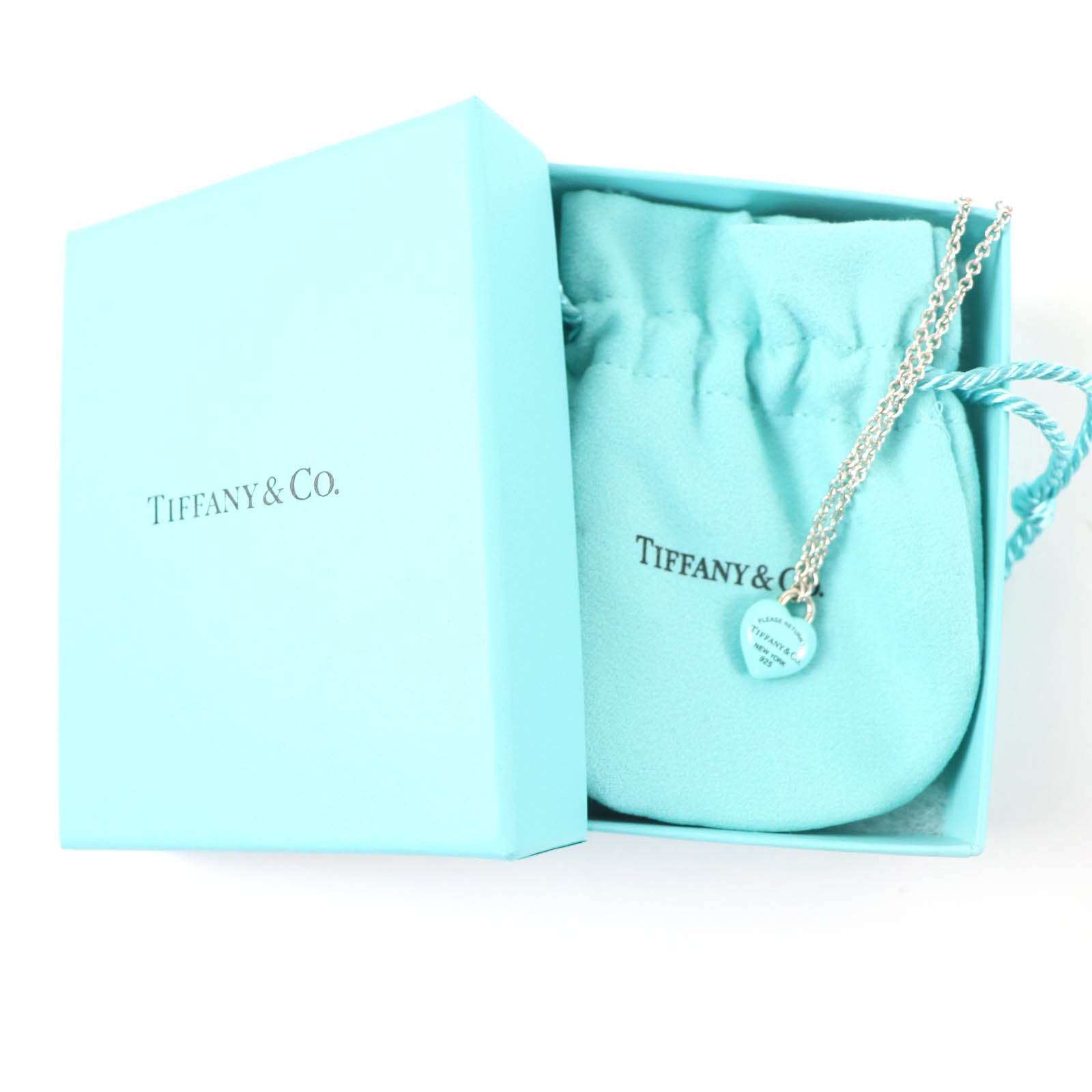 Excellent TIFFANY&Co. bracelet Full Heart Bracelet Silver AG925