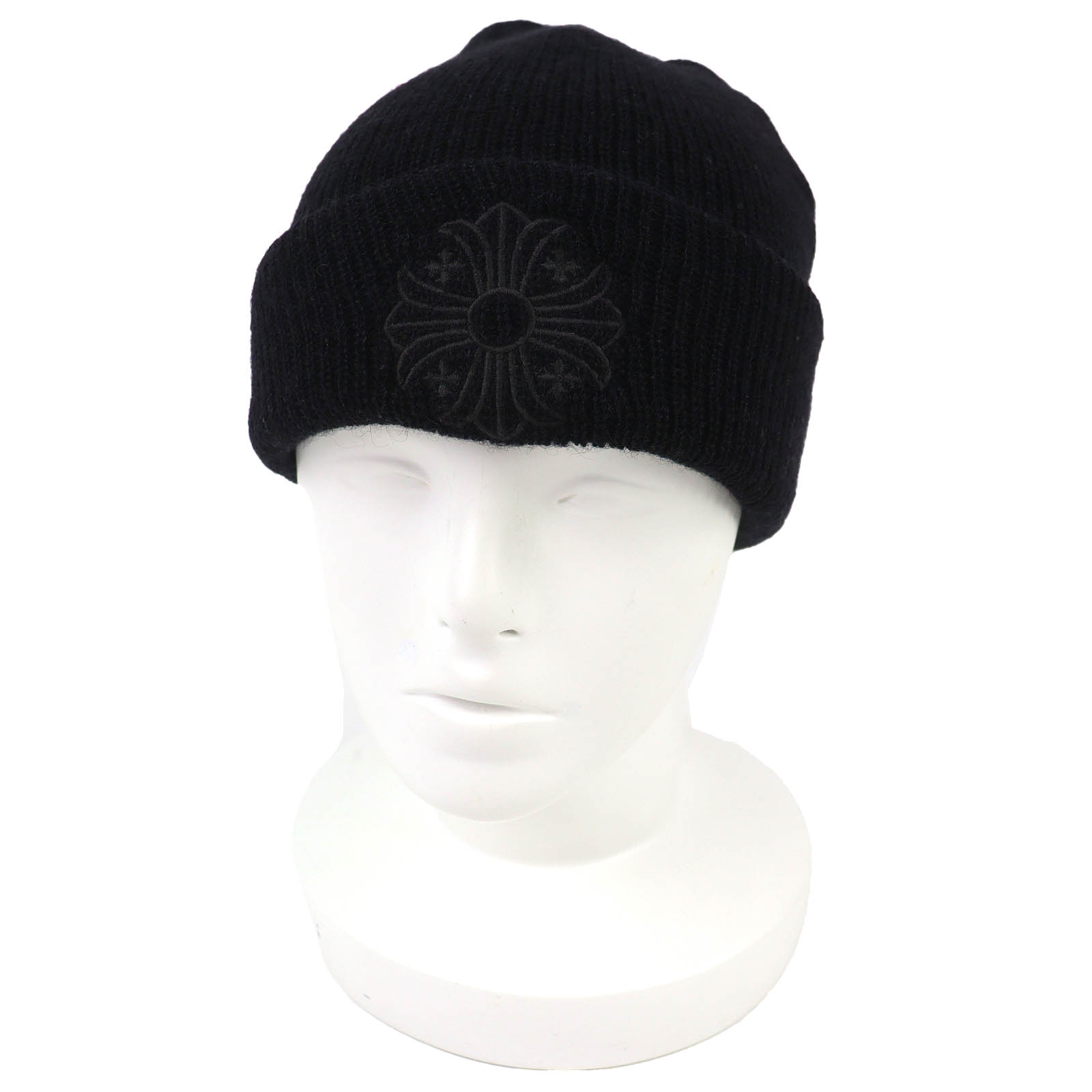 最終SALE！！！Chrome Hearts CH Plus Beanie Great CHROME HEARTS Knit cap CH Plus Embroidered Beanie Knit Hat