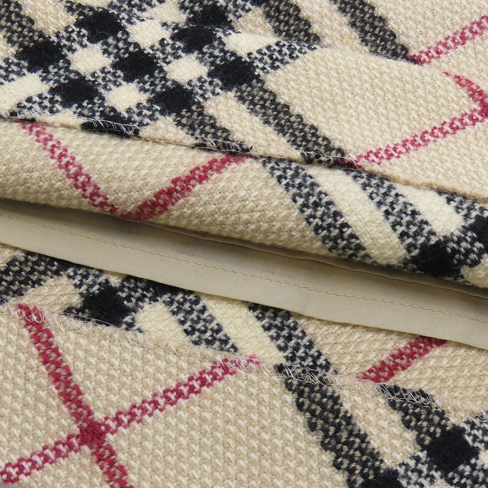 BURBERRY　ノバチエック　スカート　36　麻50%綿50% Burberry Skirt with check pattern | Women's Clothing | Vitkac