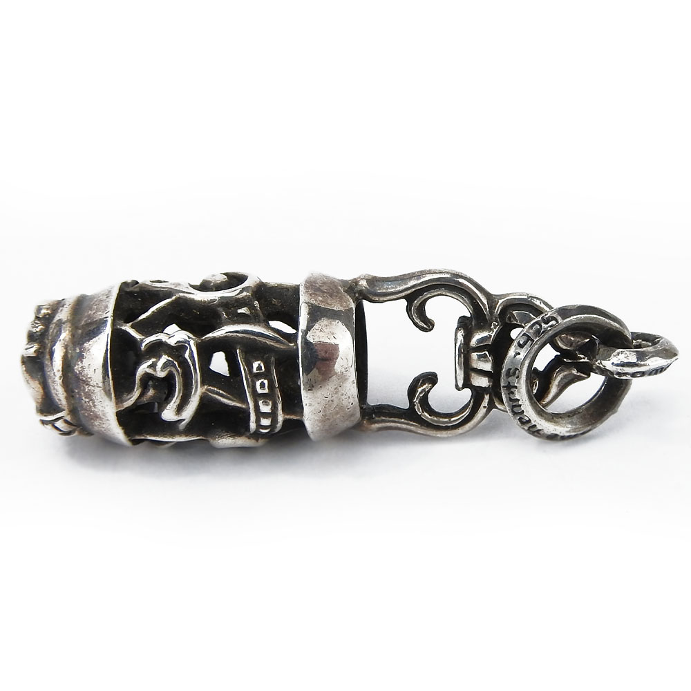 「高評価！」注目のレビュ USED 13.2g Silver925 roller Celtic top Pendant HEARTS CHROME アクセサリー