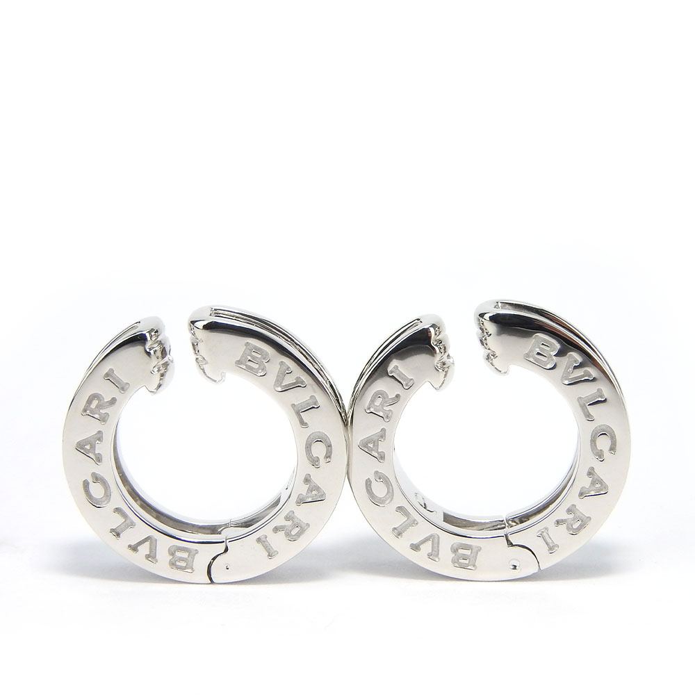 USED BVLGARI Earring B-Zero1 K18 white gold/diamond White