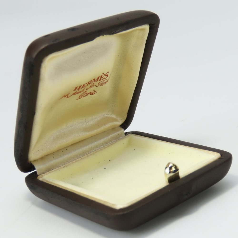 Hermès Vintage Diane Ring ＃53　925 Hermes Diane Belt Band Ring Sterling Silver 925 Size 53 Used