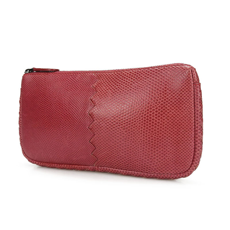 USED BOTTEGAVENETA Pouch 248982 leather Pink accessory case | eBay