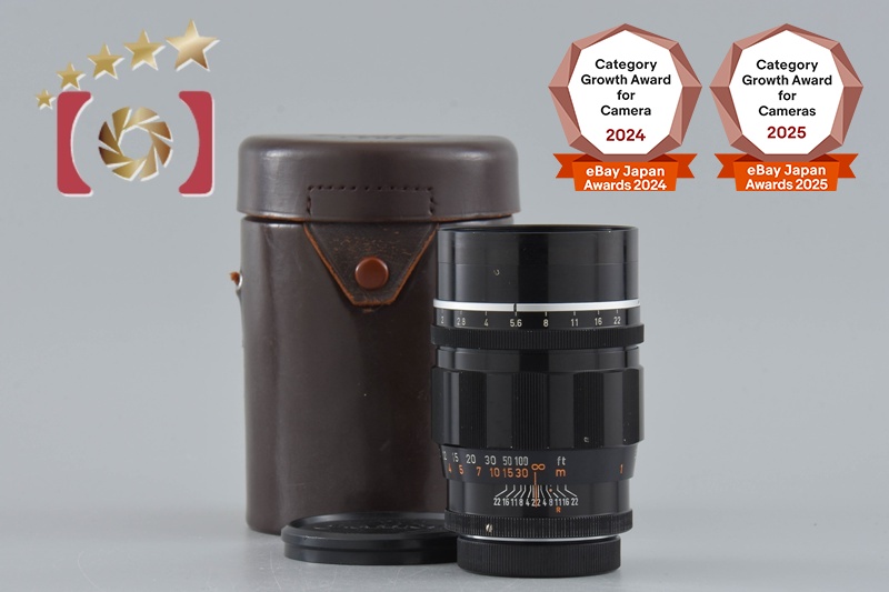 美品　CANON 100mm f/2 レンズ キヤノン　l39 Canon 100mm f/2 L39 LTM Leica Thread Mount Lens | eBay