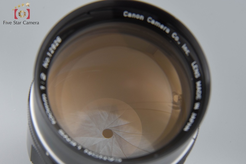 Canon 100mm f/2 L39 LTM Leica Thread Mount Lens | eBay